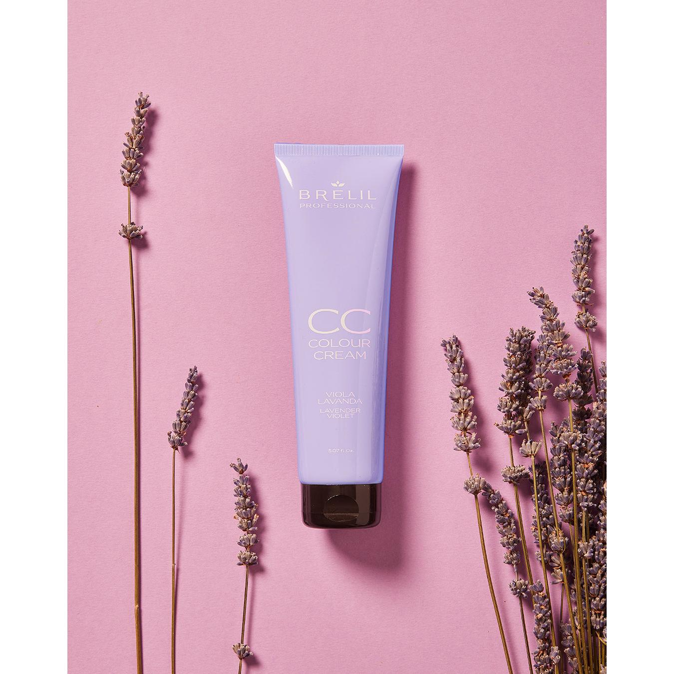 Brelil CC Colour Cream Lavender Violet 150ml-Icon Haircare and beauty NZ-2