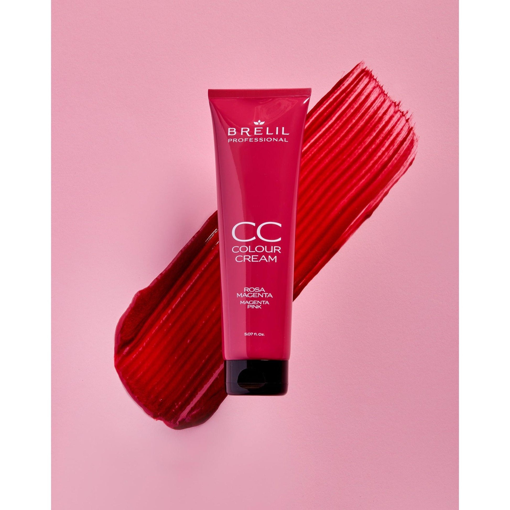 Brelil CC Colour Cream Magenta Pink 150ml-Icon Haircare and beauty NZ-2