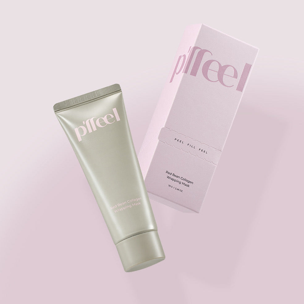 P'ffeel Red Bean Collagen Wrapping Mask 70g