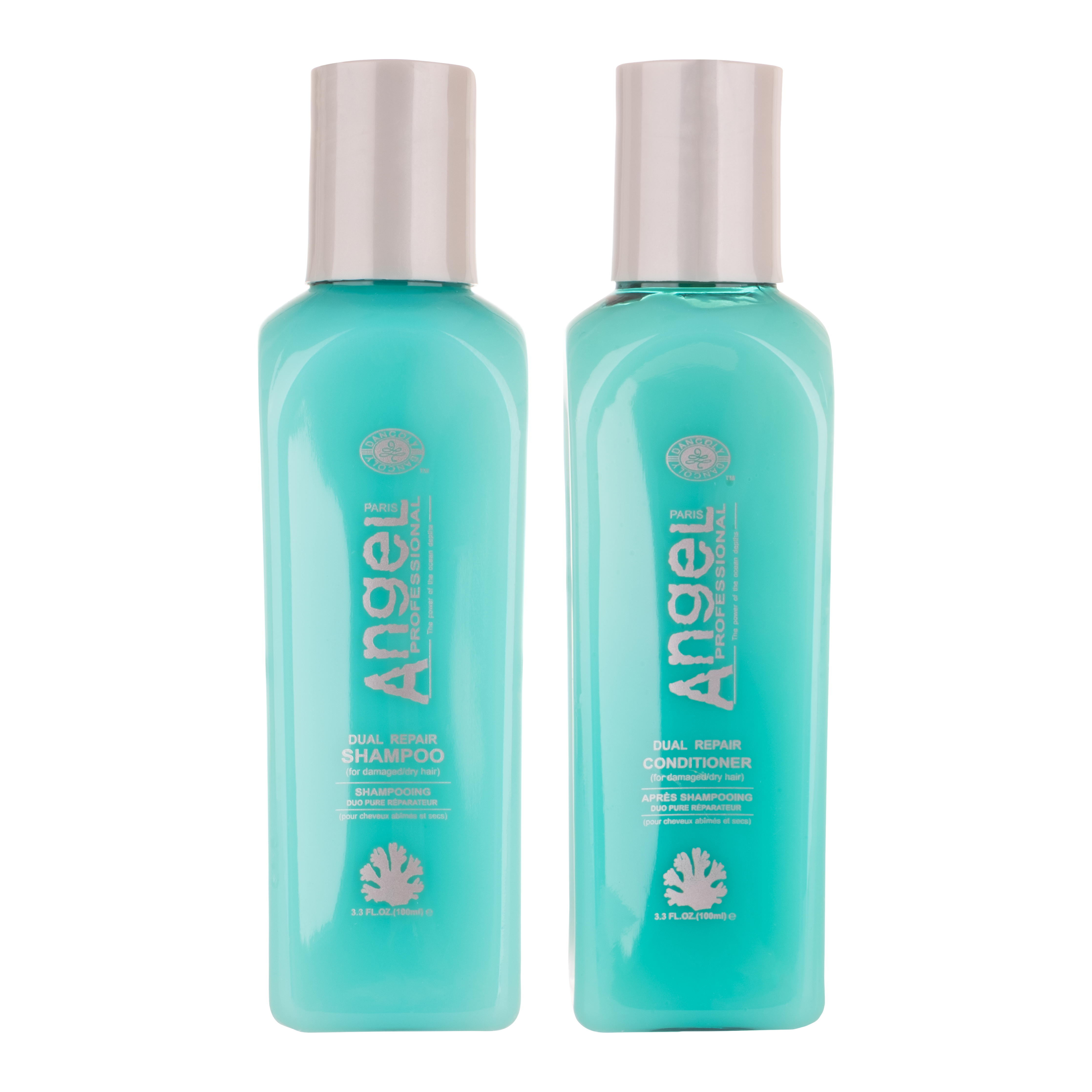 Angel Deep Sea Dual Repair Duo Travel 100ml x2-Icon Haircare and beauty NZ-2