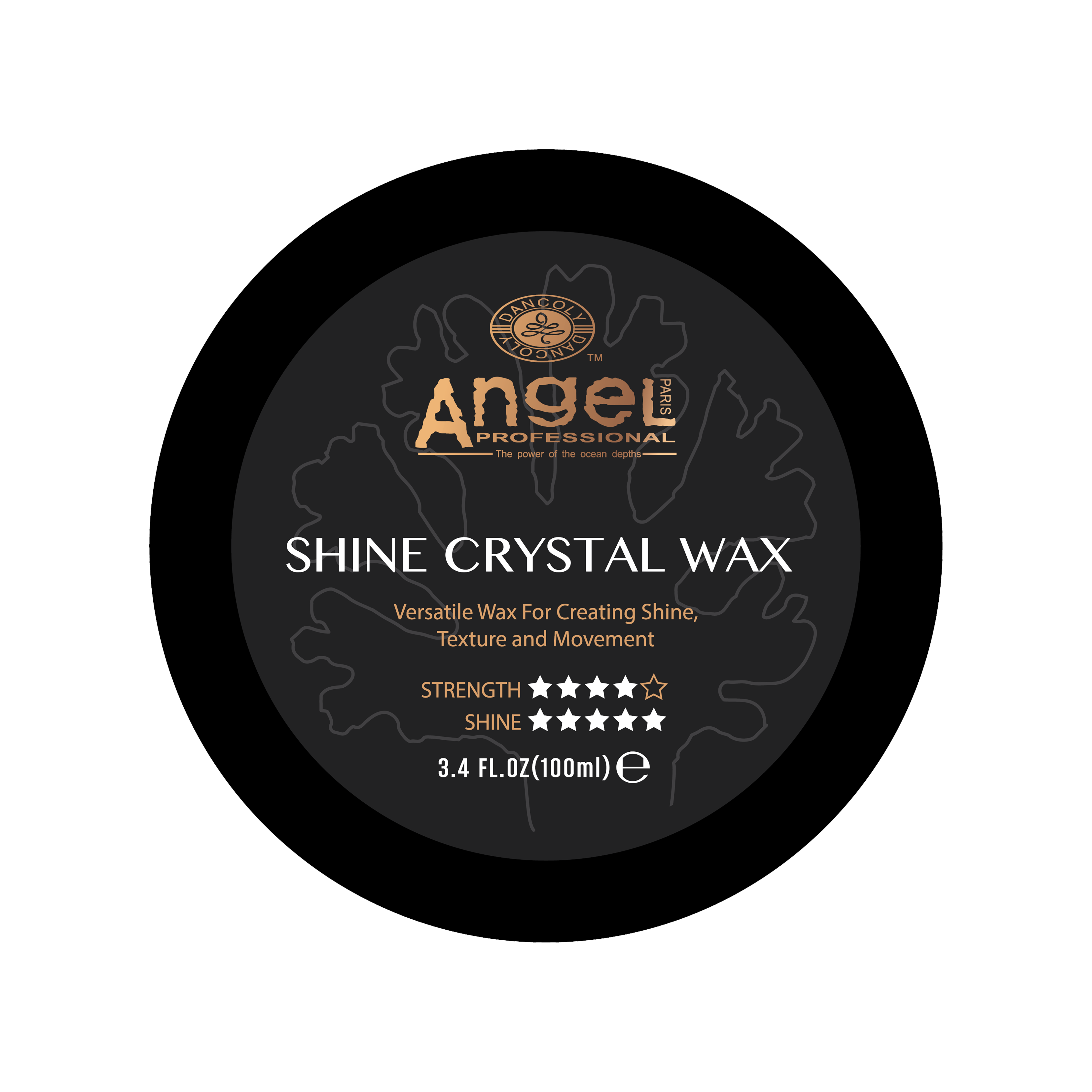 Angel Deep Sea Shine Crystal Wax 100ml-Icon Haircare and beauty NZ-1