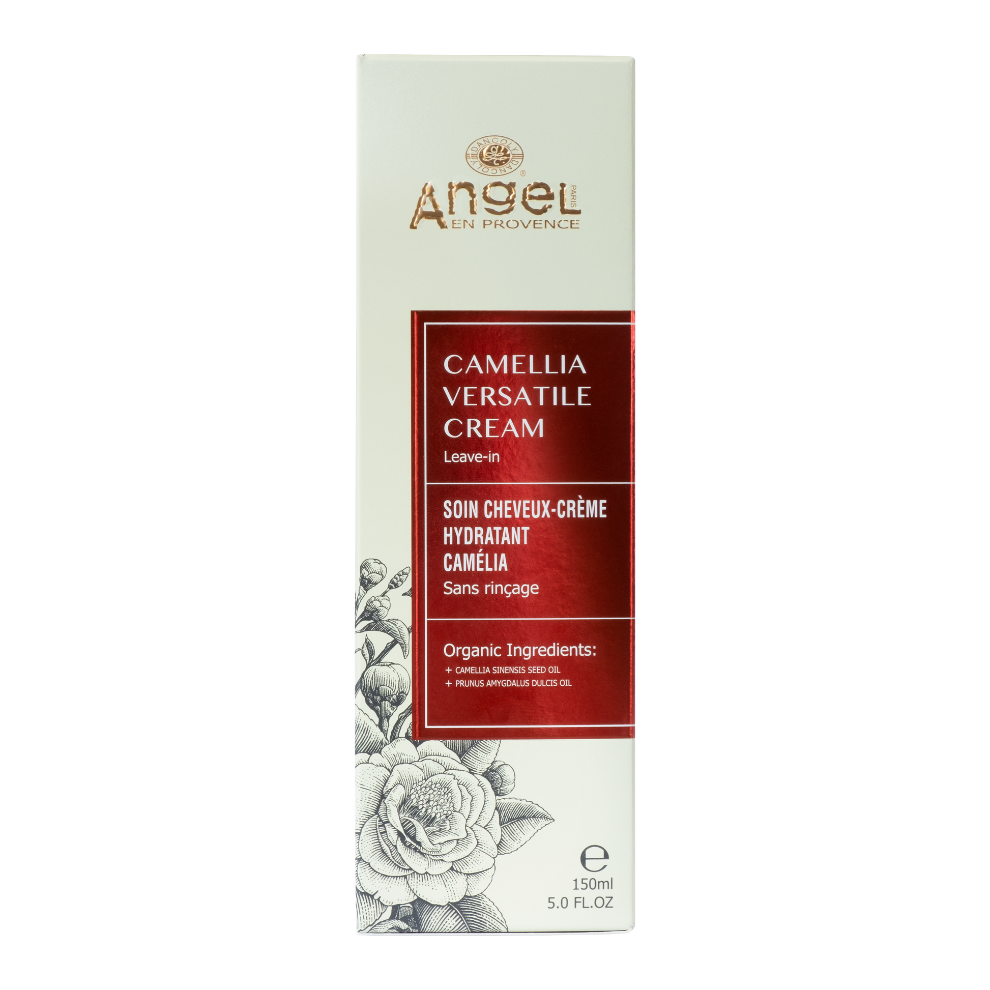Camellia Versatile Cream Leave-In 150ml - packaging - Angel Hair Products-Icon Haircare and Beauty-3
