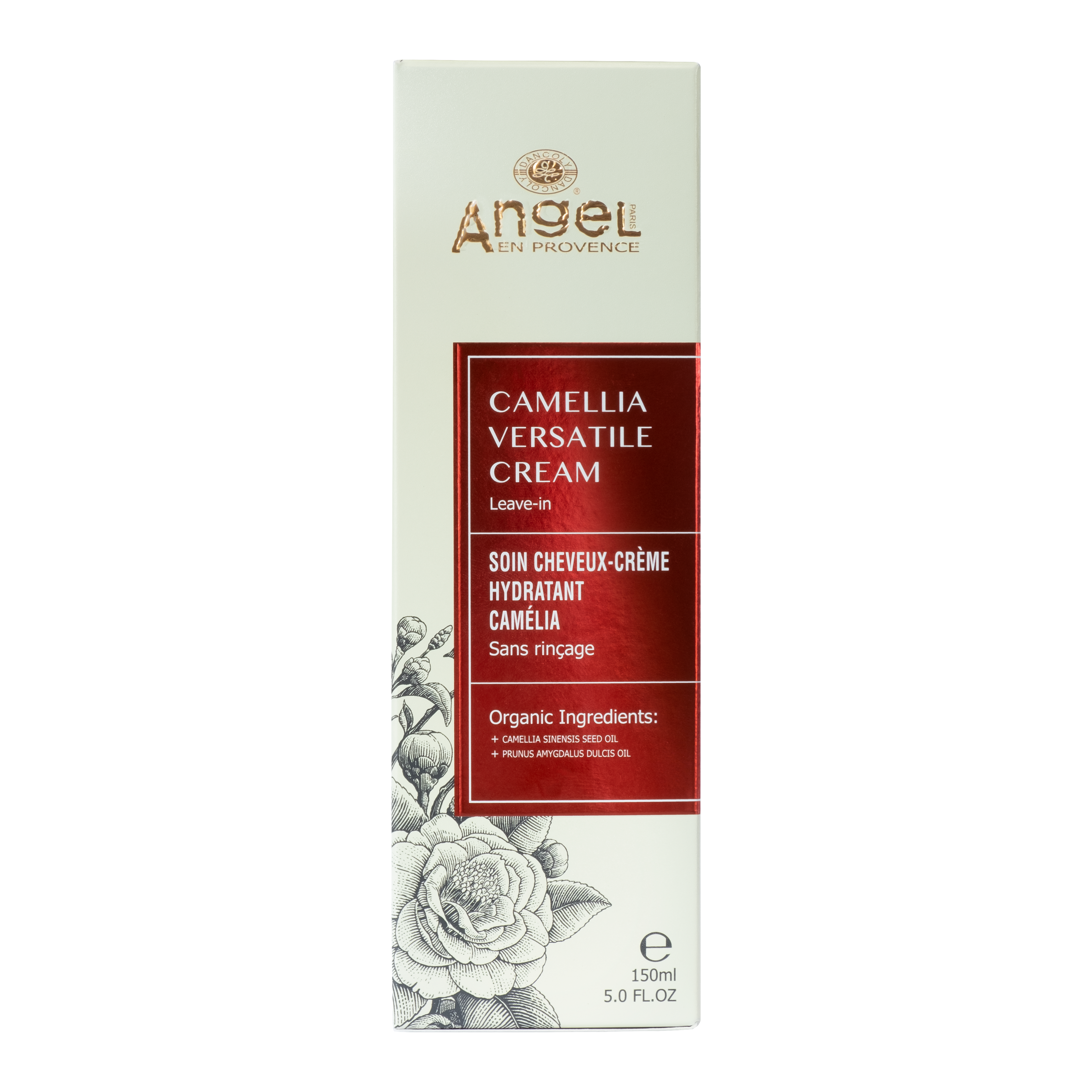 Camellia Versatile Cream Leave-In 150ml - packaging - Angel Hair Products-Icon Haircare and Beauty-3
