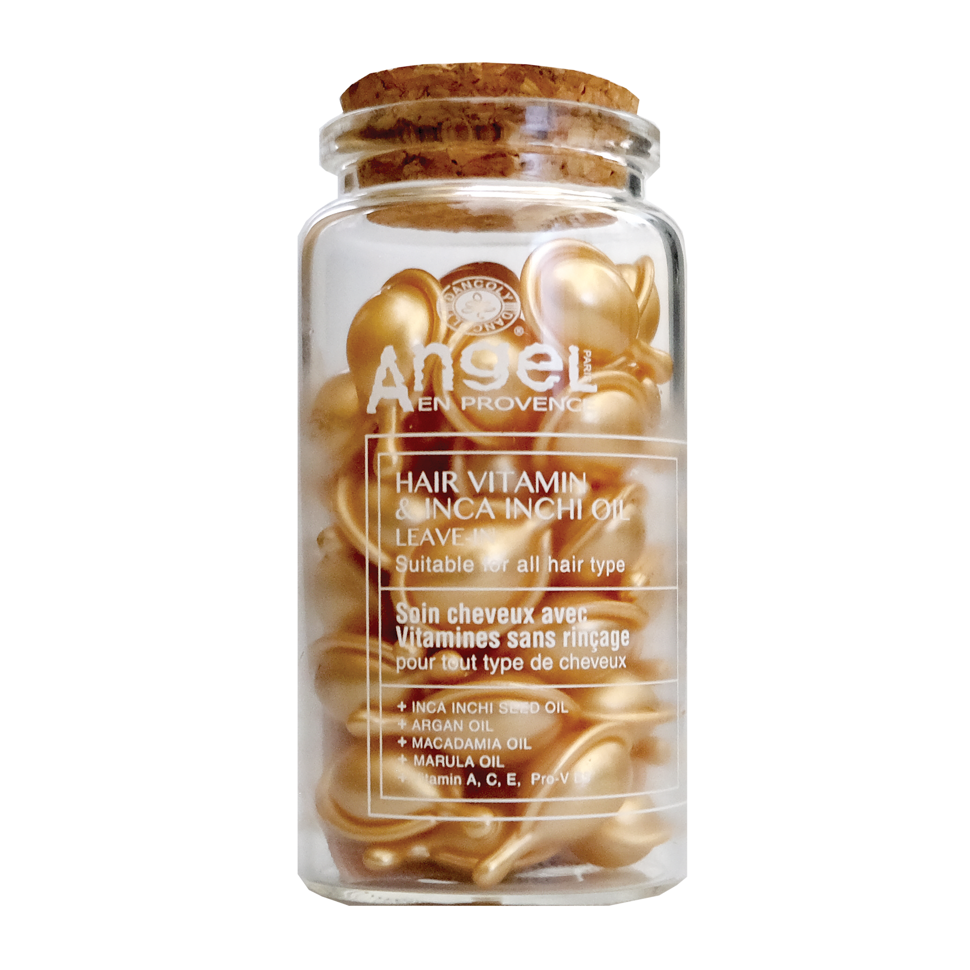 Angel En Provence Hair Vitamin Inca Inchi Leave-In Oil Capsules-Icon Haircare and Beauty-1