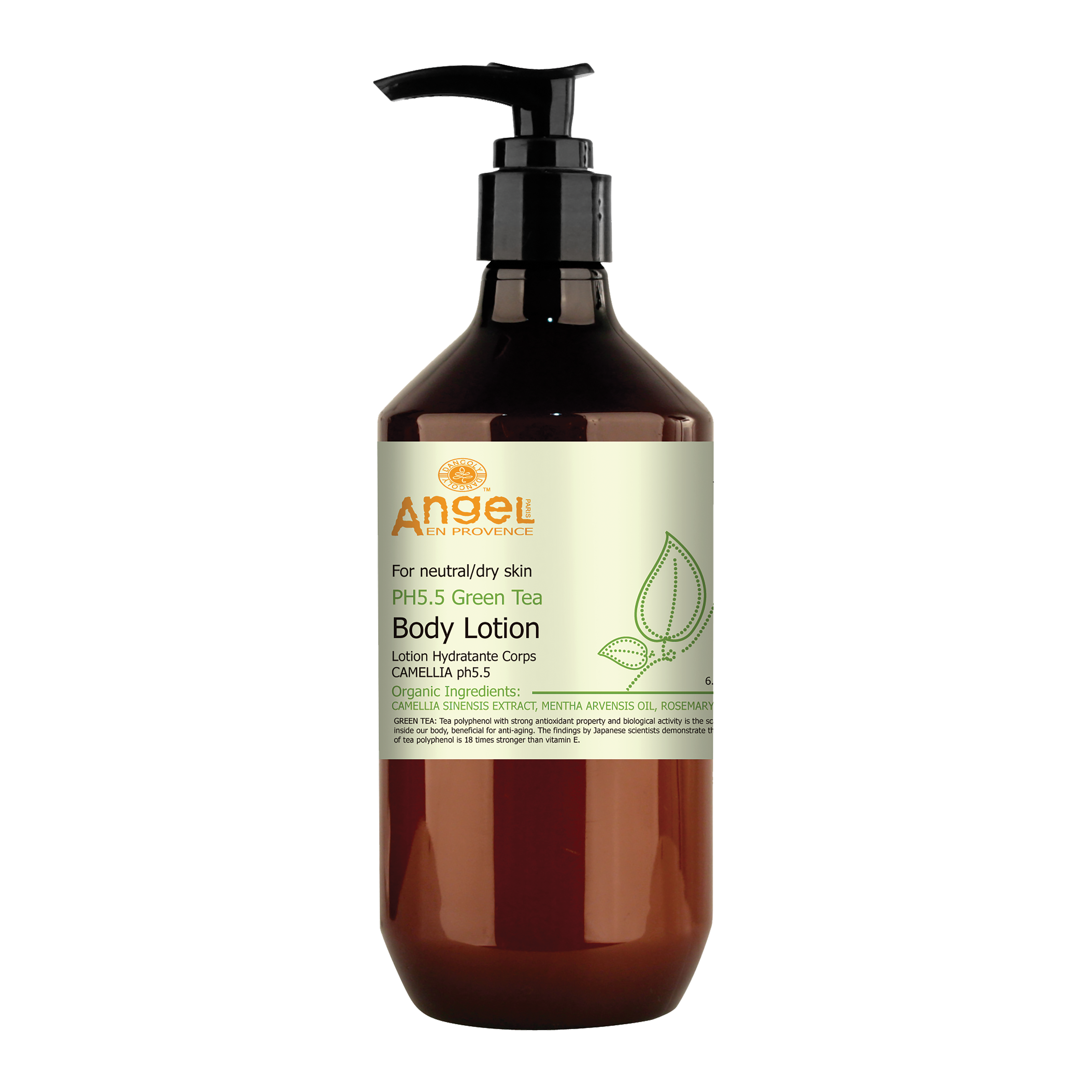 Angel En Provence Green Tea Body Lotion-Icon Haircare and Beauty-1