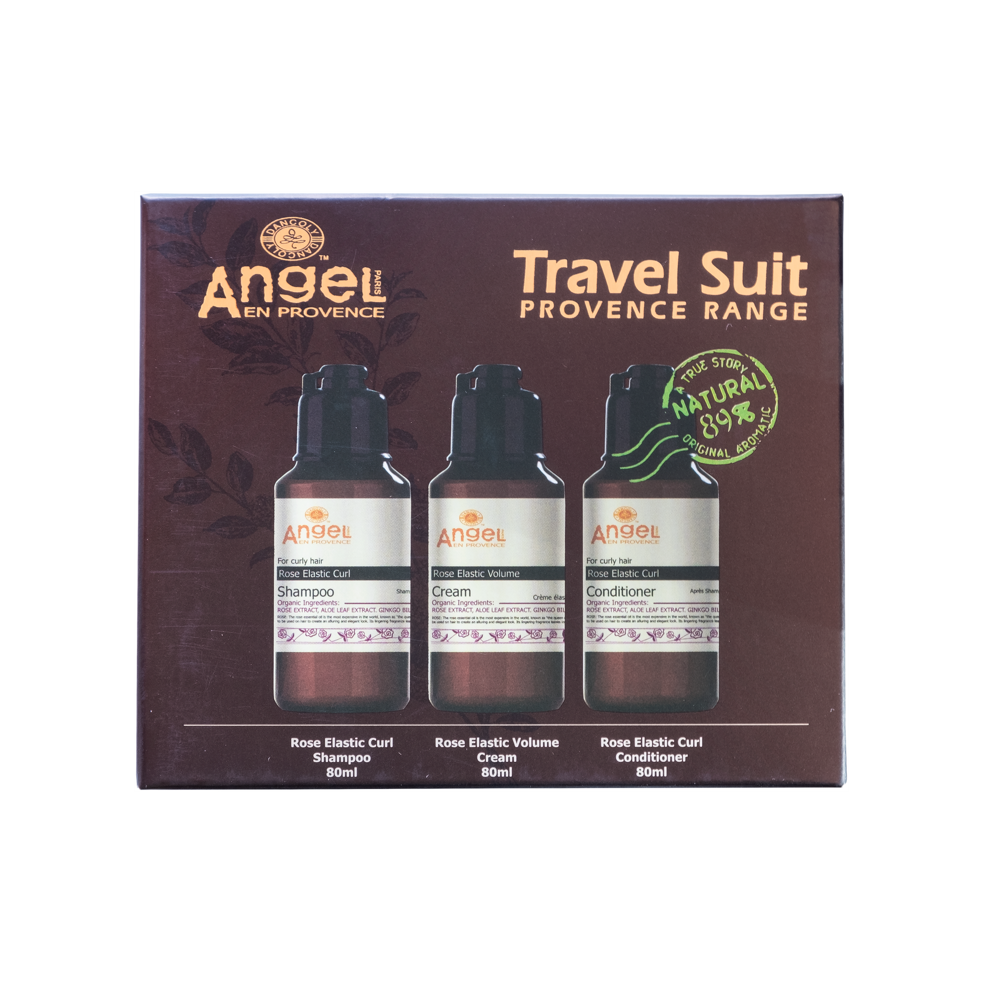 Angel En Provence Rose Elastic Curl Trio-Icon Haircare and Beauty-1