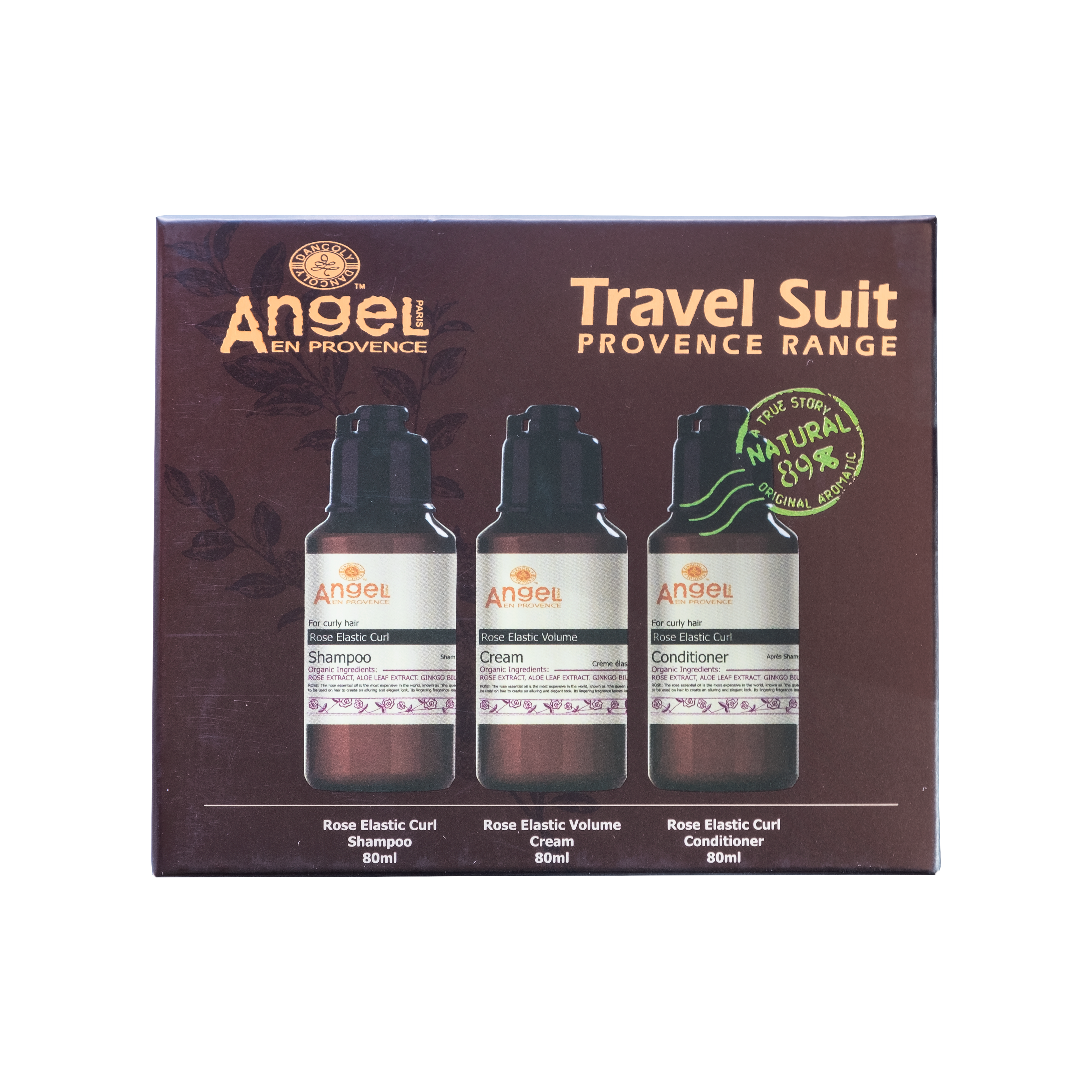 Angel En Provence Rose Elastic Curl Trio-Icon Haircare and Beauty-1