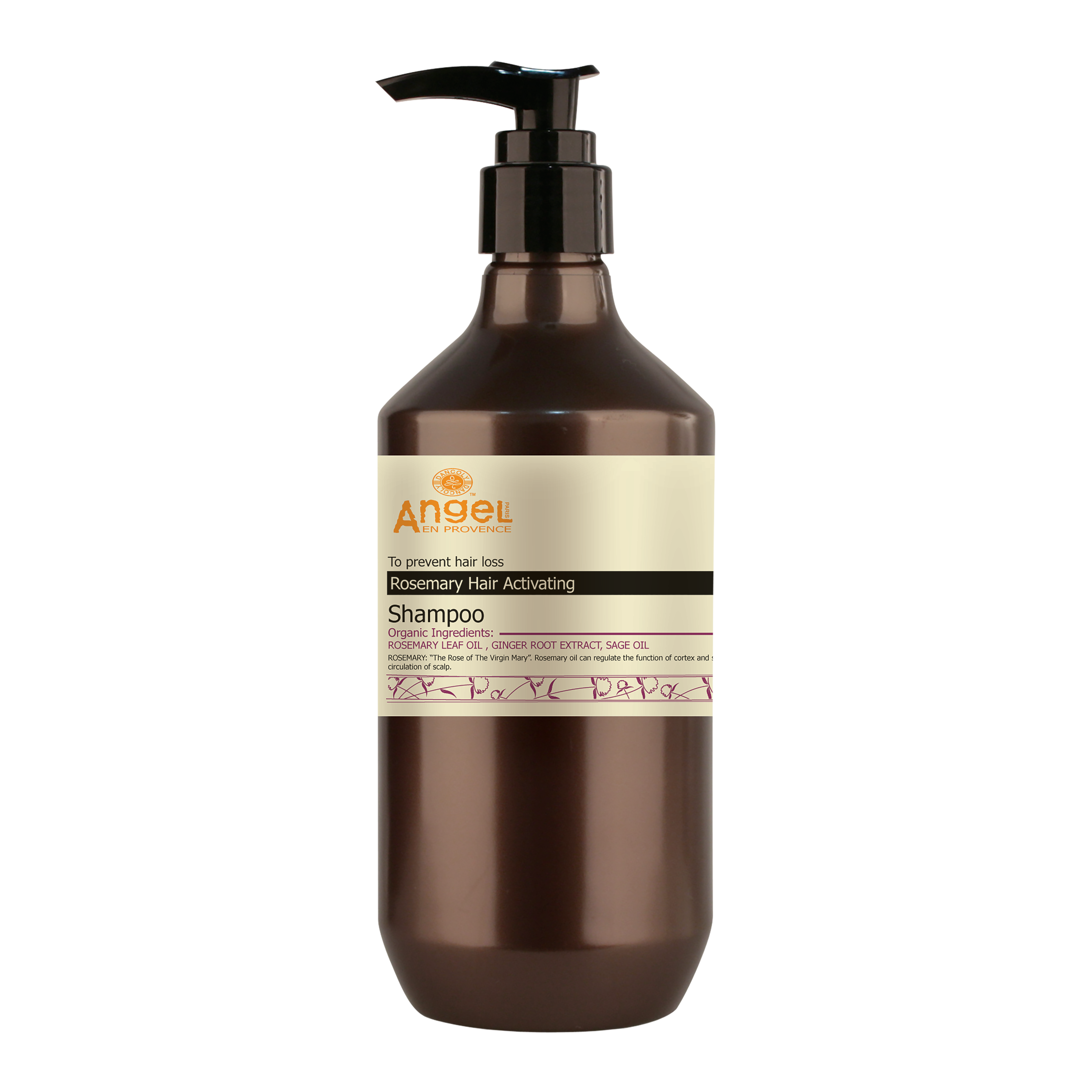 Angel En Provence Rosemary Hair Activating Shampoo-Icon Haircare and Beauty-1