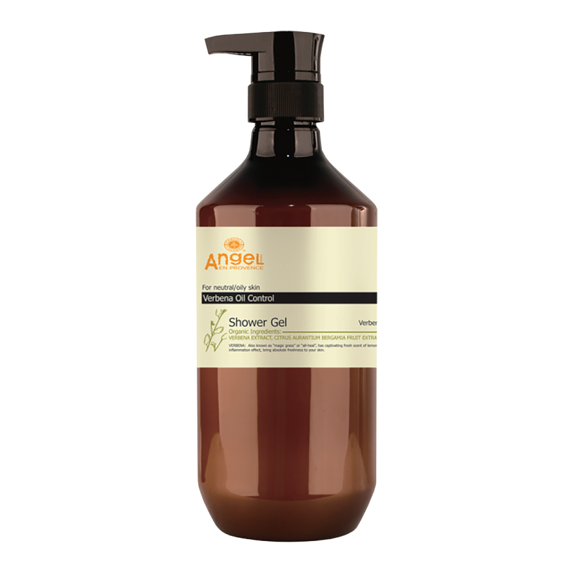 Angel En Provence Verbena Oil Control Shower Gel-Icon Haircare and Beauty-1