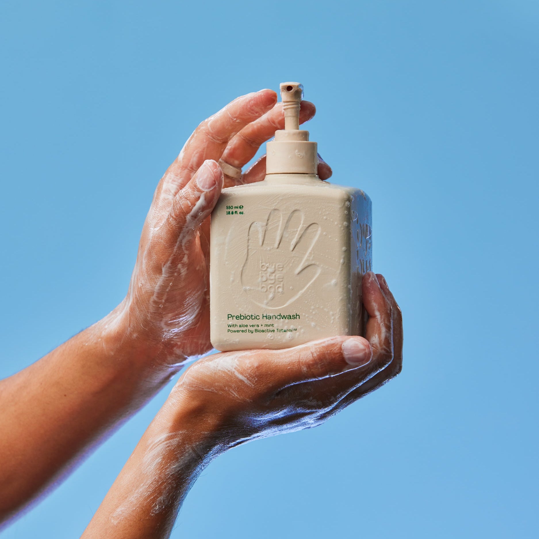 Byebyebad Prebiotic Handwash Aloe Vera & Mint 550ml