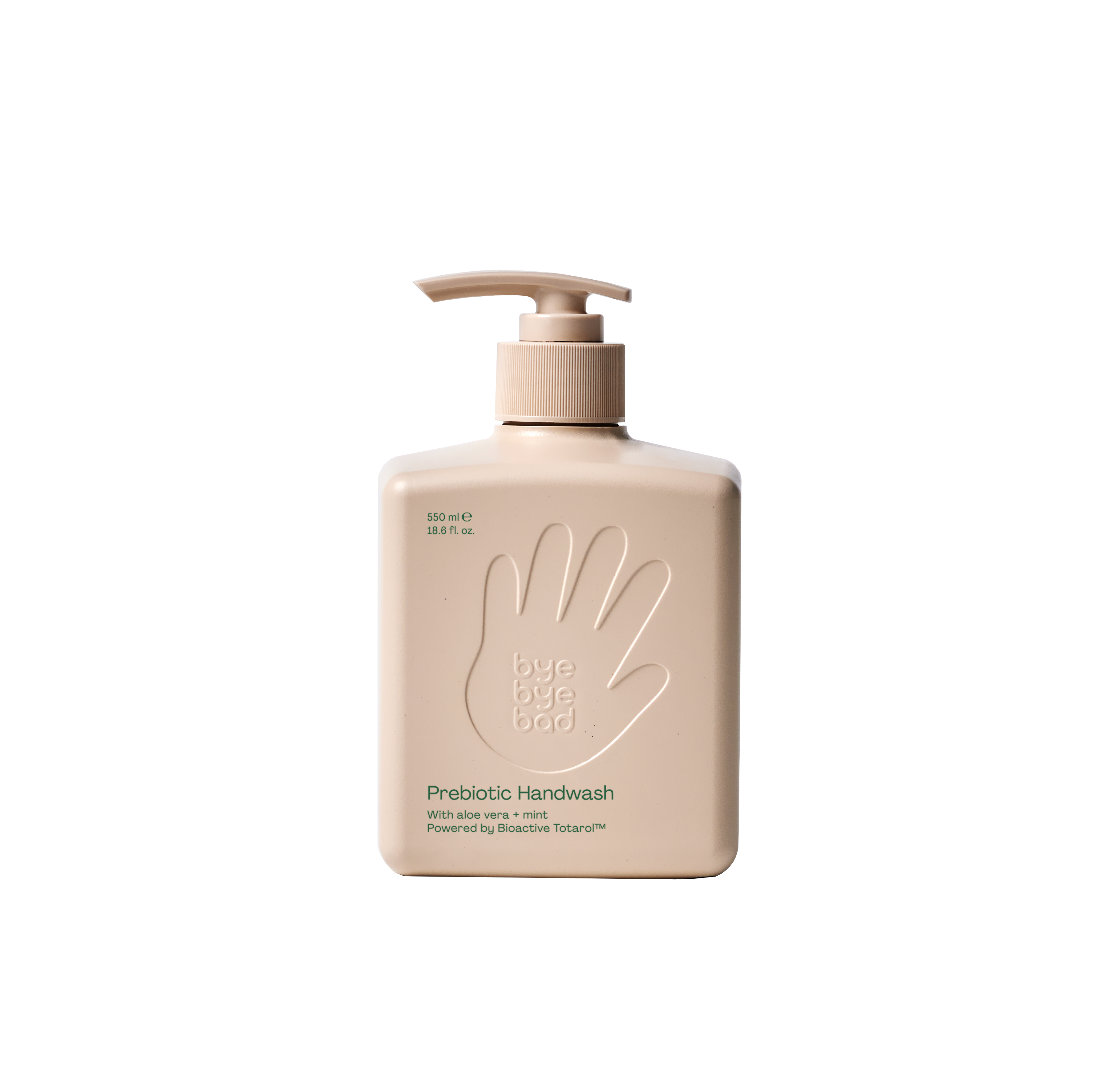 Byebyebad Prebiotic Handwash Aloe Vera & Mint 550ml
