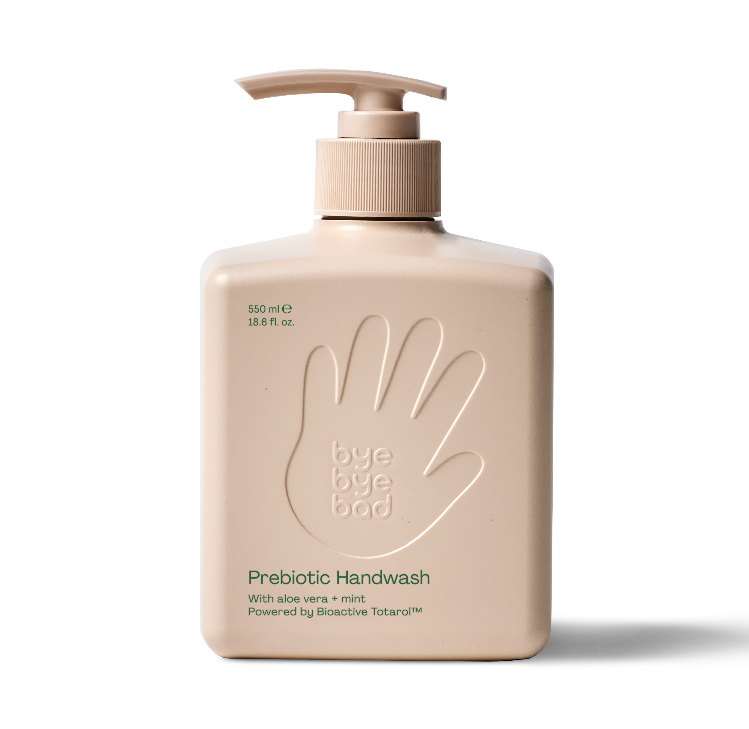 Byebyebad Prebiotic Handwash Aloe Vera & Mint 550ml