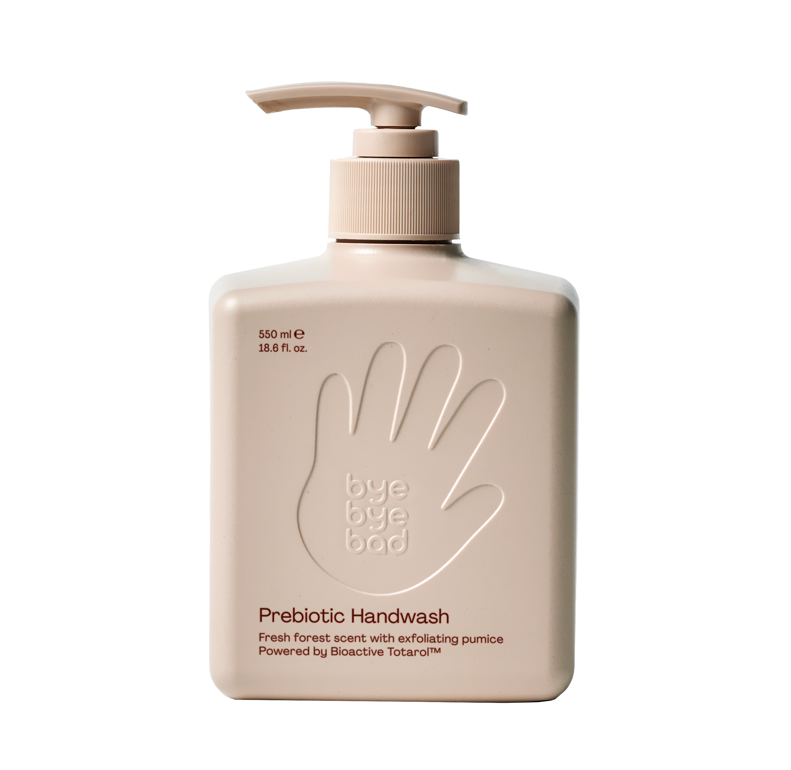 Byebyebad Prebiotic Handwash Forest Scent & Pumice 550ml