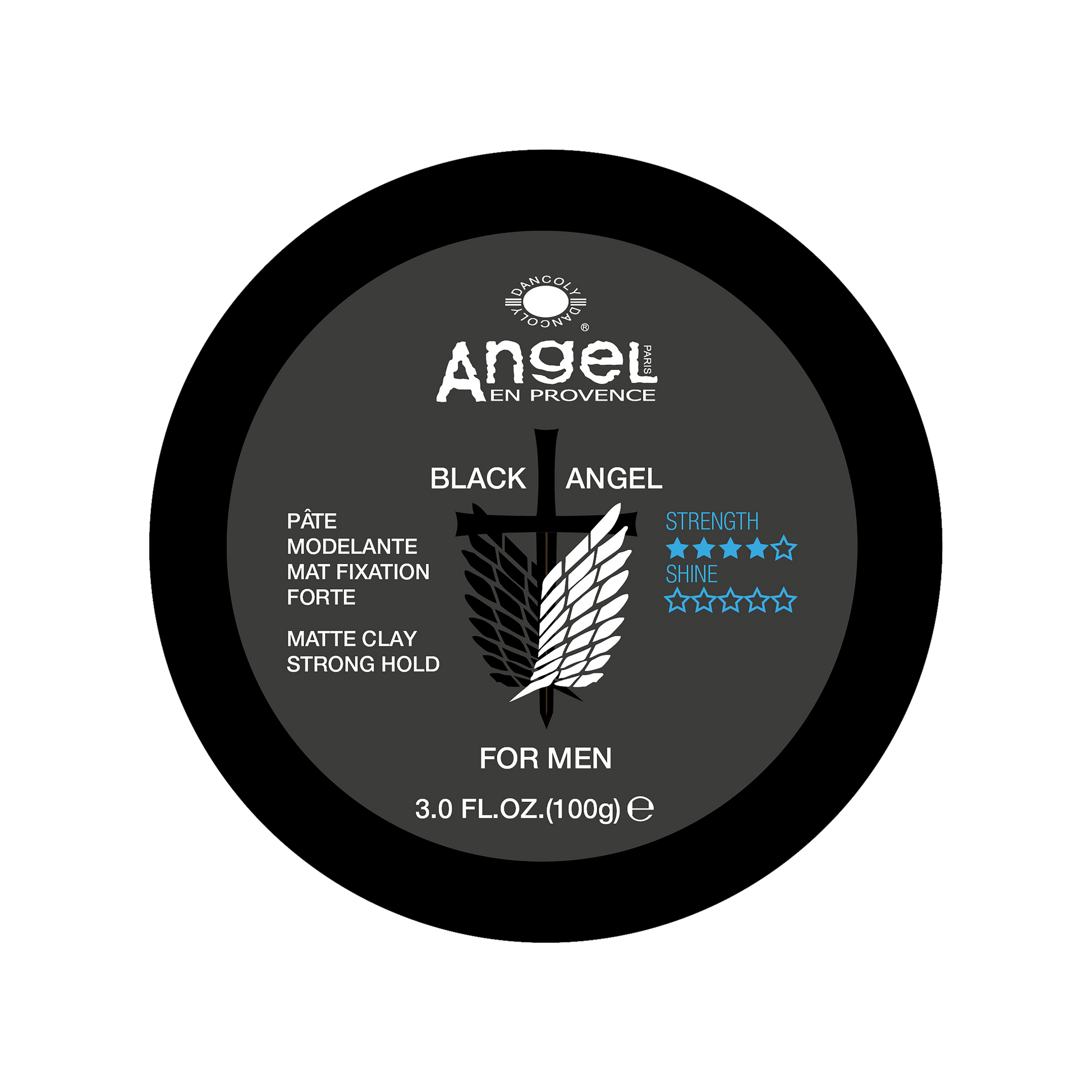 Black Angel Matte Clay-Icon Haircare and Beauty-1