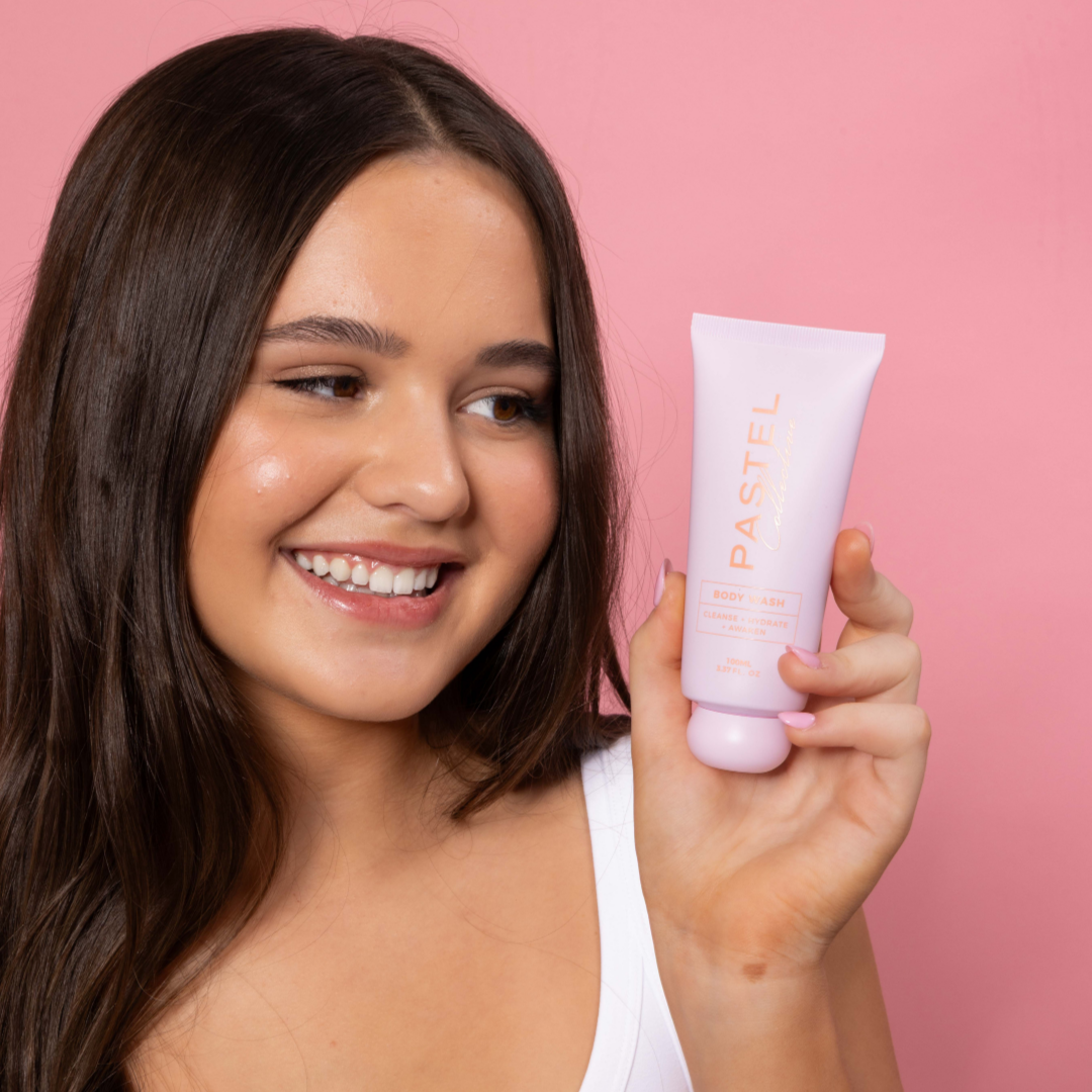 Pastel Collective Body Wash texture and results - Icon Haircare & Beauty