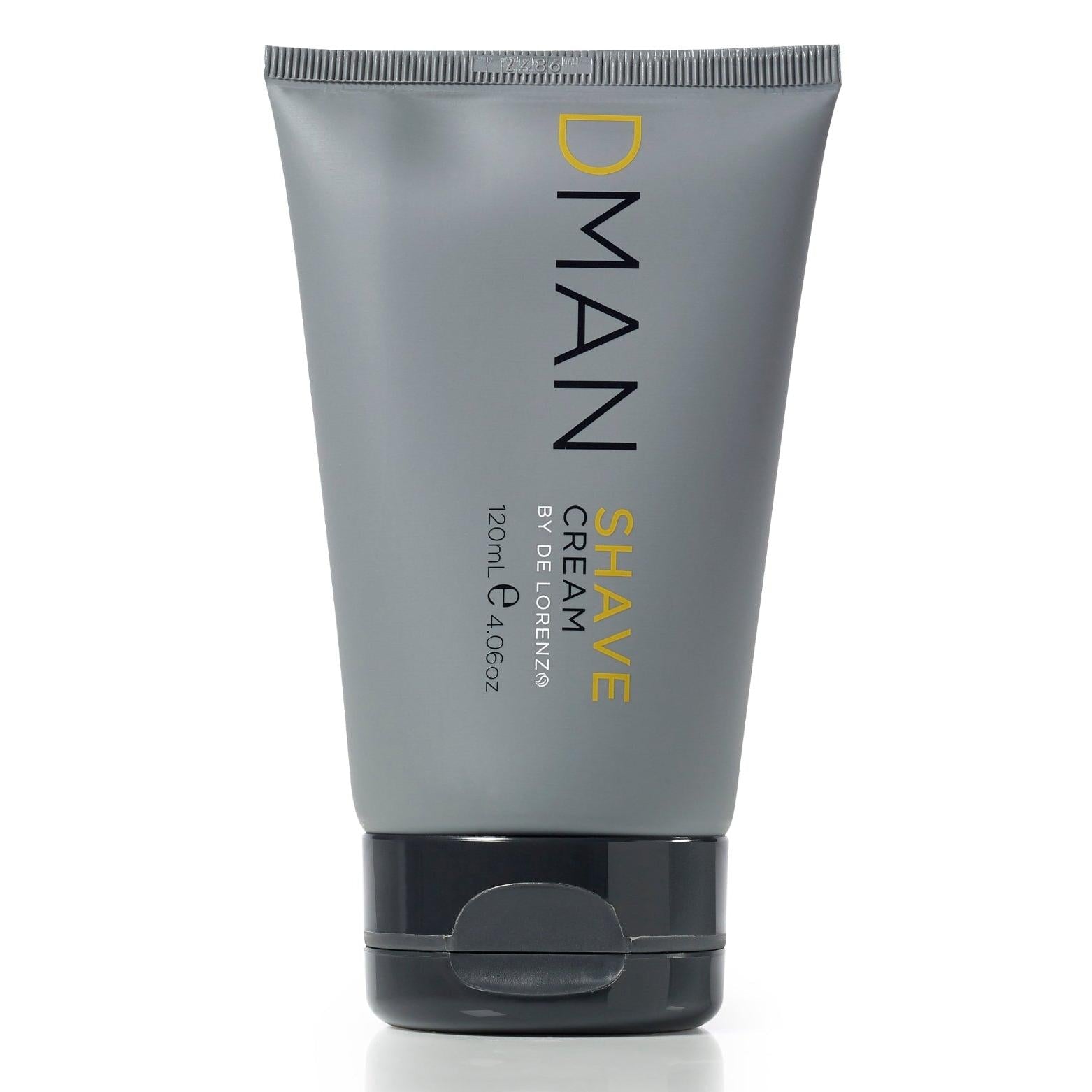 De Lorenzo DMAN Shave Cream 120ml-Icon Haircare and beauty NZ-1