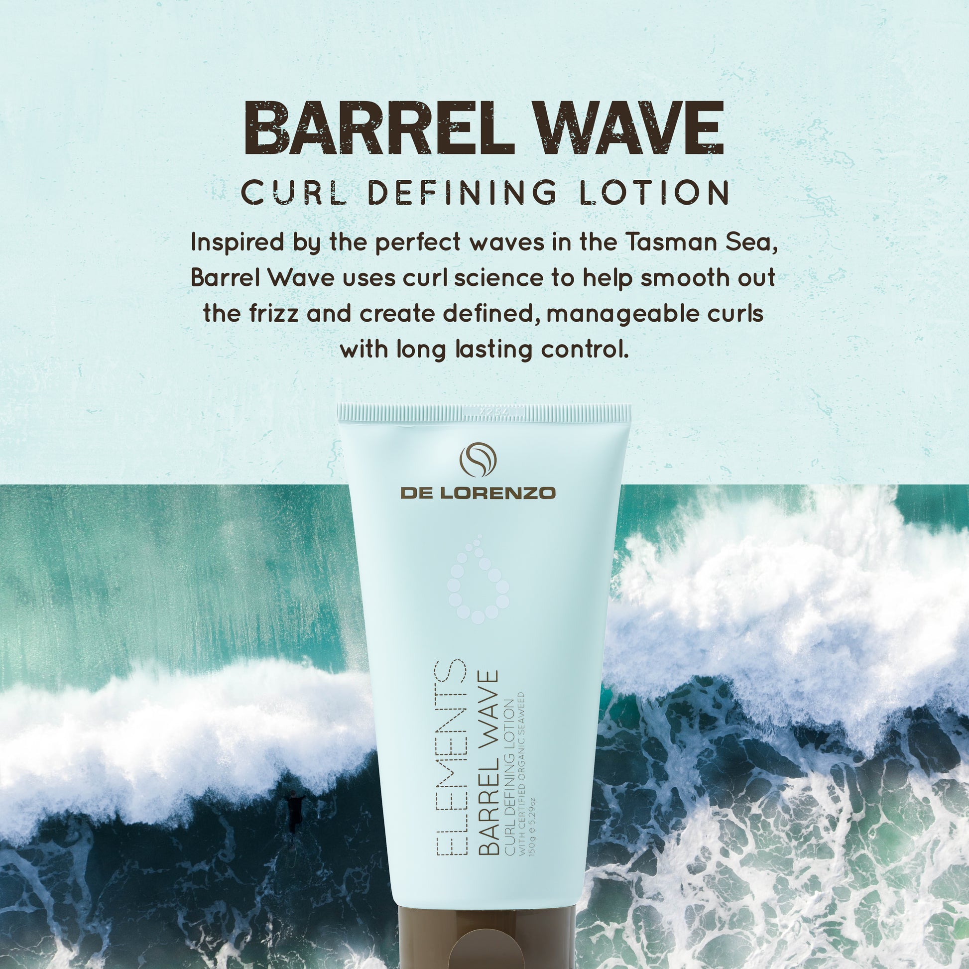De Lorenzo Elements Barrel Wave 150g-Icon Haircare and beauty NZ-2