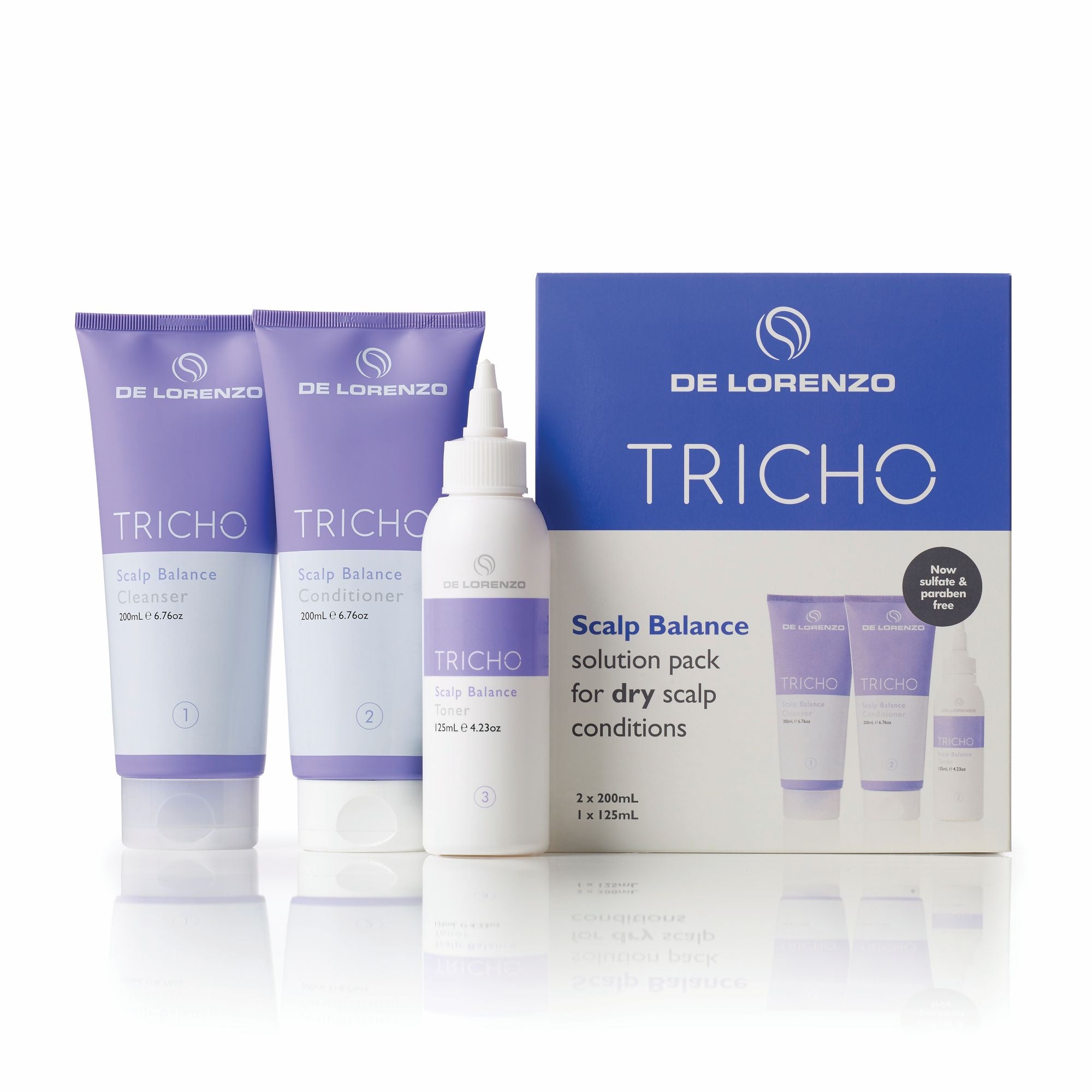 De Lorenzo Tricho Scalp Balance - Trio Pack-Icon Haircare and beauty NZ-1