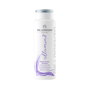 bottle of De Lorenzo Illumin8 blonde shampoo icon haircare and beauty NZ