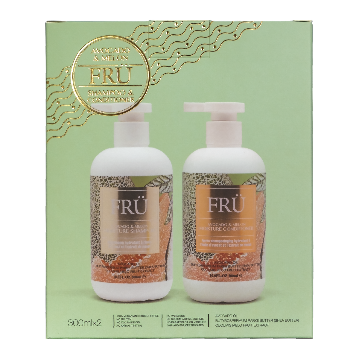 FRÜ Moisture Gift Pack - Avocado & Melon