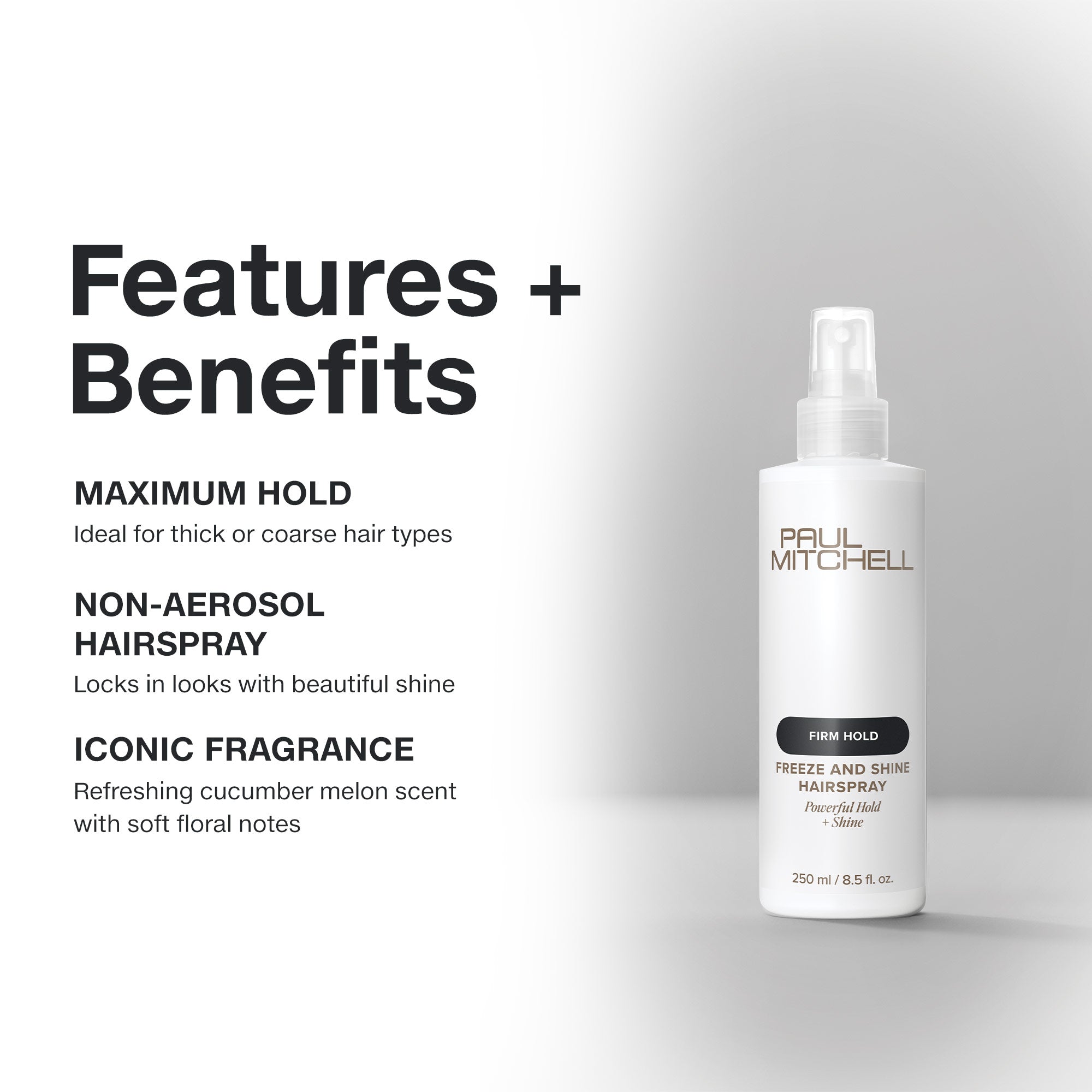 Paul Mitchell Freeze And Shine HairSpray 1L-Icon Haircare and Beauty NZ-2