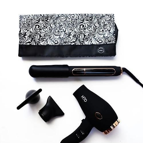H2D Linear II Max Duo Hair Straightener & Hair Dryer Set - Black-Icon Haircare and beauty NZ-1