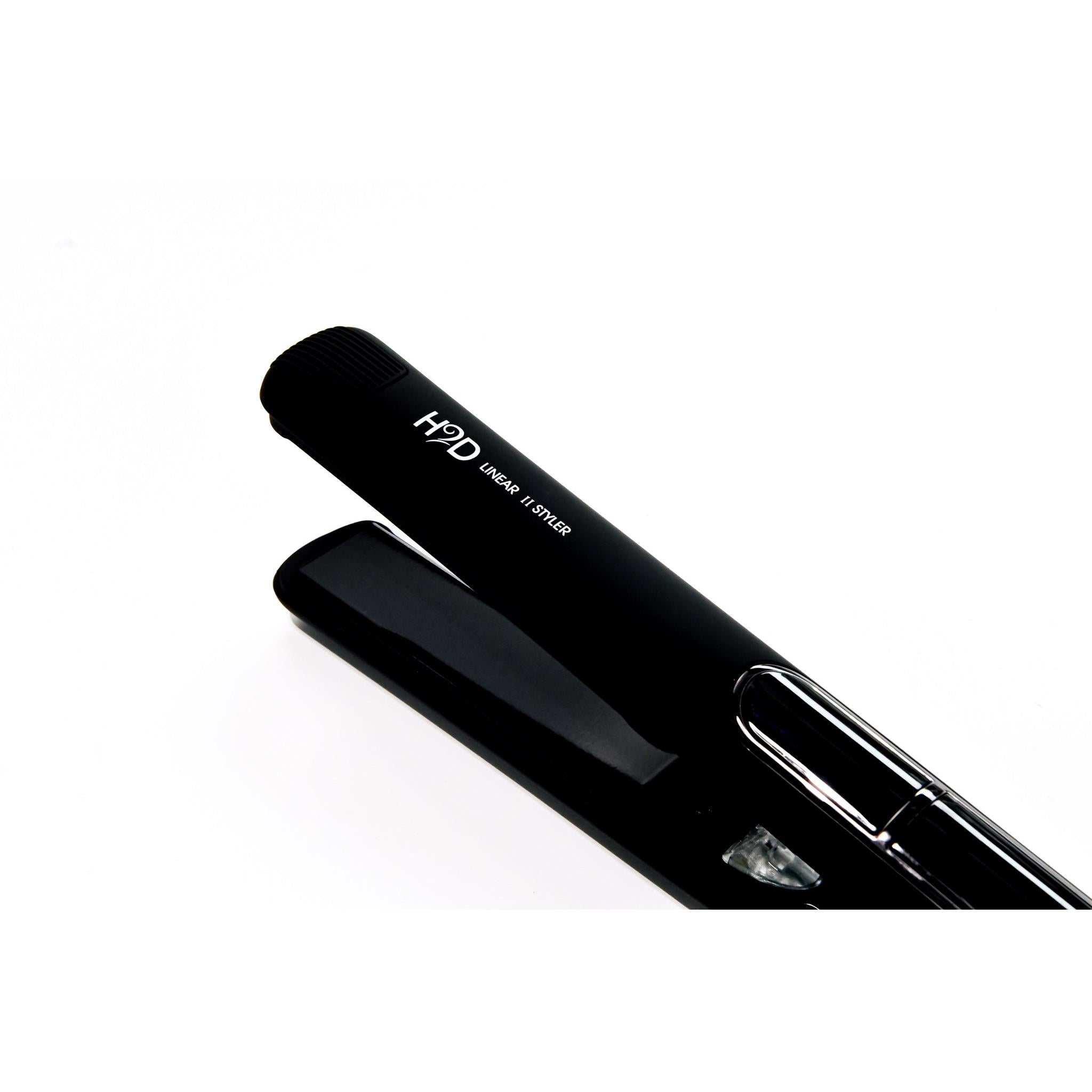 H2D Linear II Standard Hair Straightener - Matte Black-Icon Haircare and beauty NZ-3