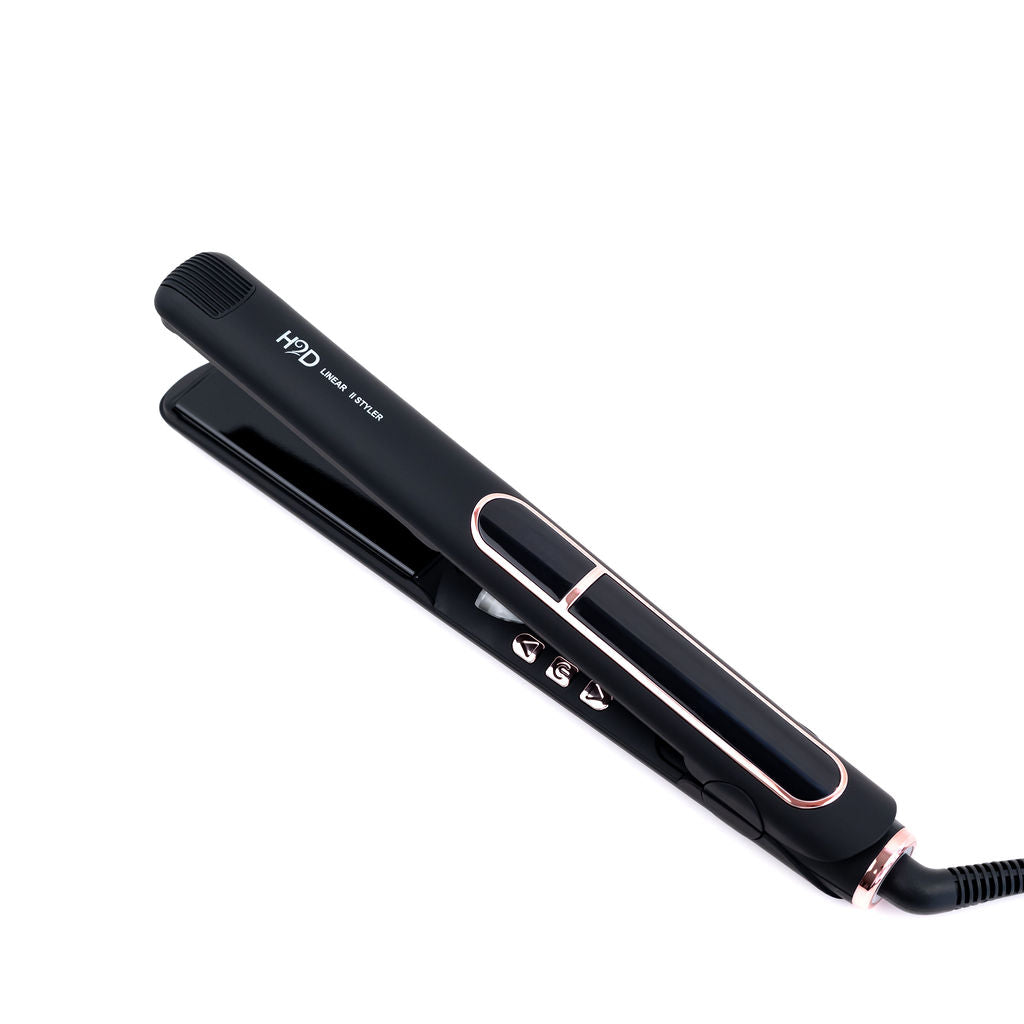 H2D Linear II Standard Hair Straightener - Rose Gold-Icon Haircare and beauty NZ-2