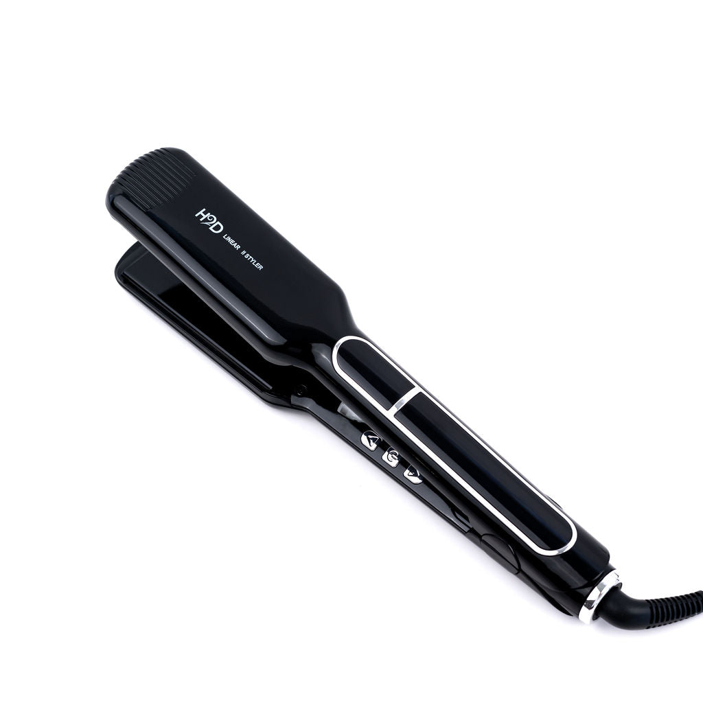 H2D Linear II Wide Plate Hair Straightener - Black-Icon Haircare and beauty NZ-2