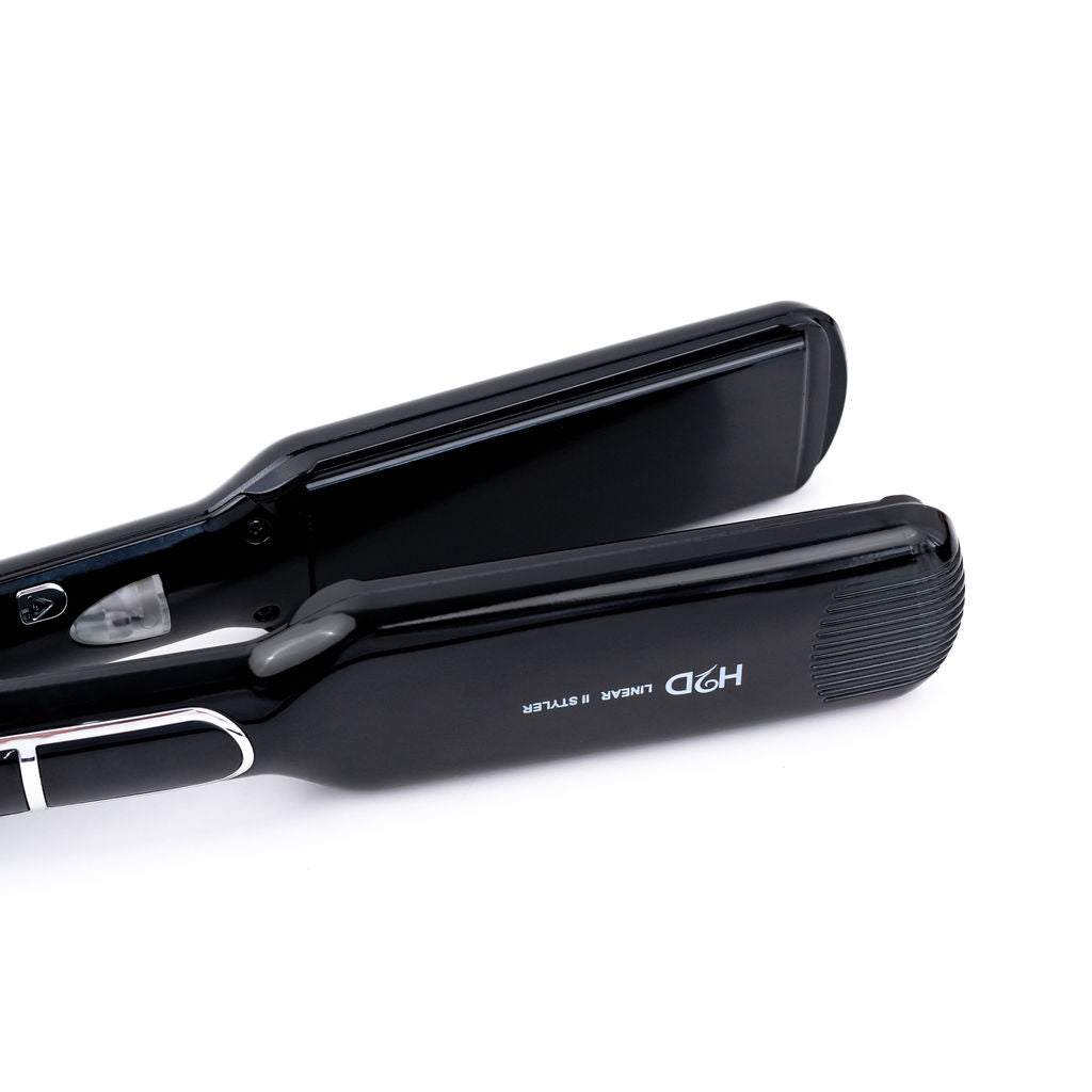 H2D Linear II Wide Plate Hair Straightener - Black-Icon Haircare and beauty NZ-3