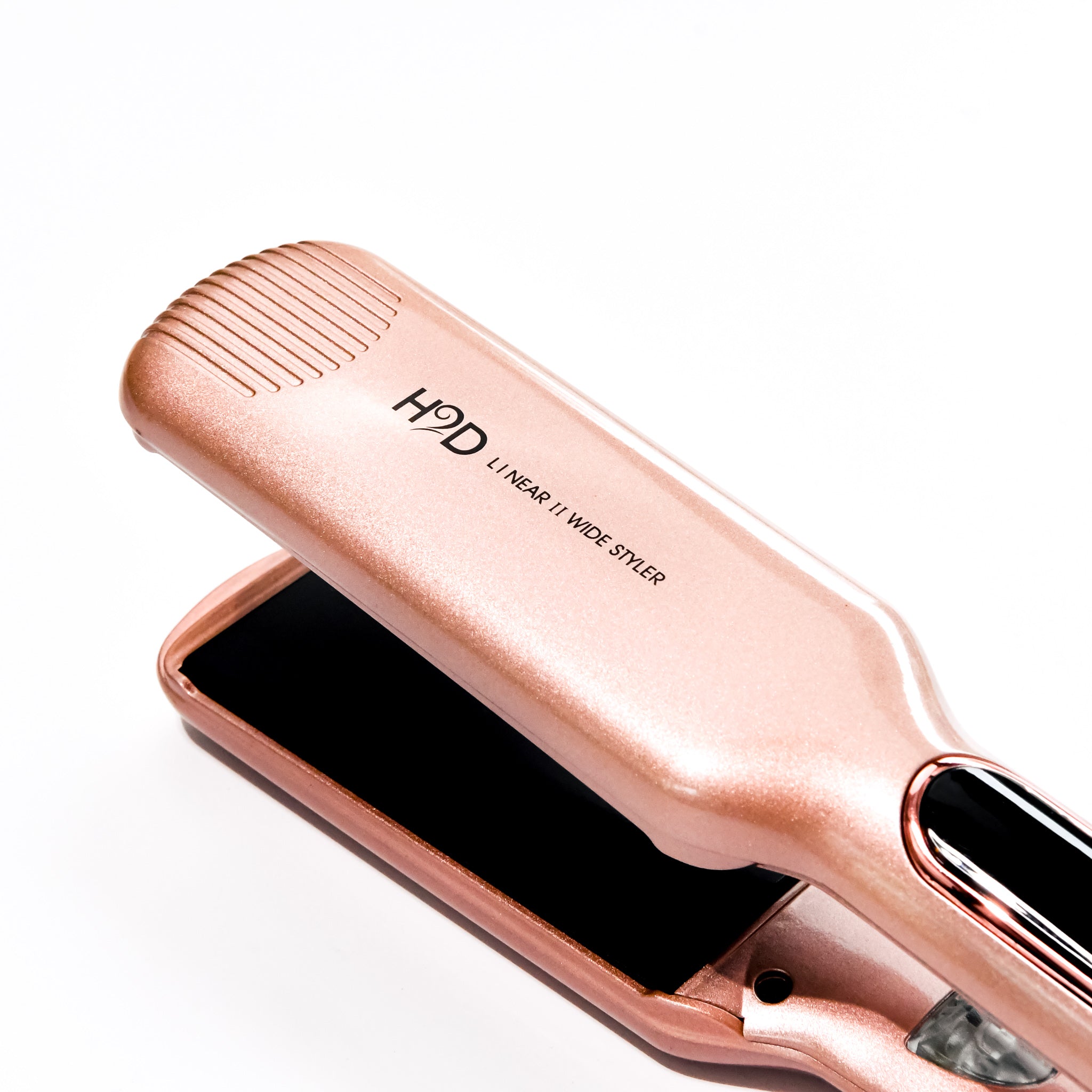 H2D Linear II Wide Plate Hair Straightener - Rose Gold-Icon Haircare and beauty NZ-3