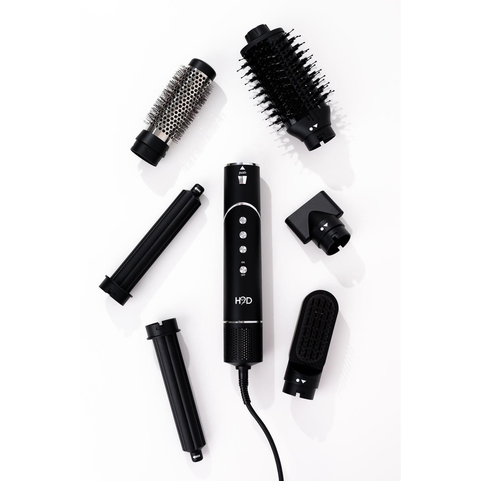 H2D Ultra Styler - Matte Black-Icon Haircare and beauty NZ-6