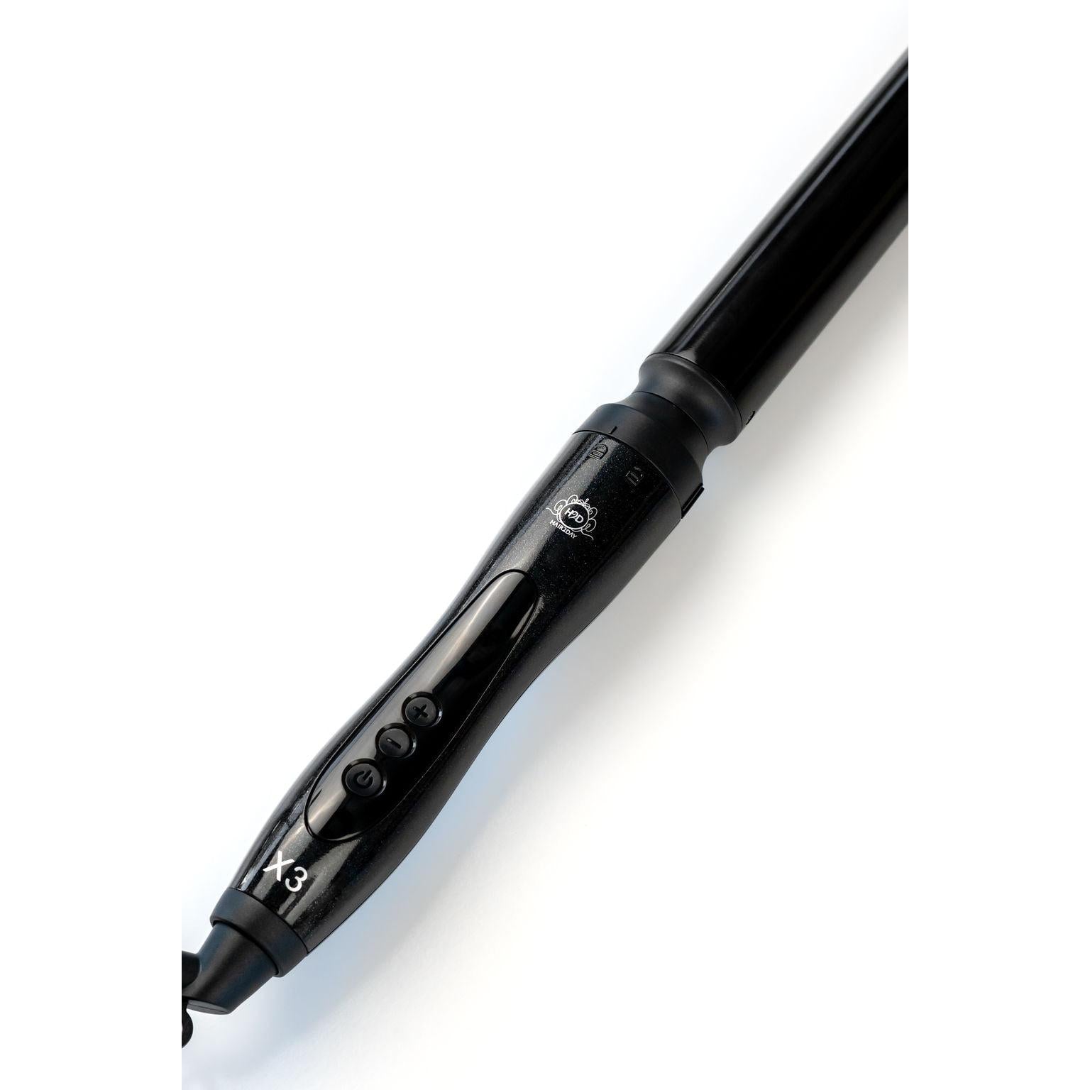 H2D X3 Curling Wand - Black-Icon Haircare and beauty NZ-3