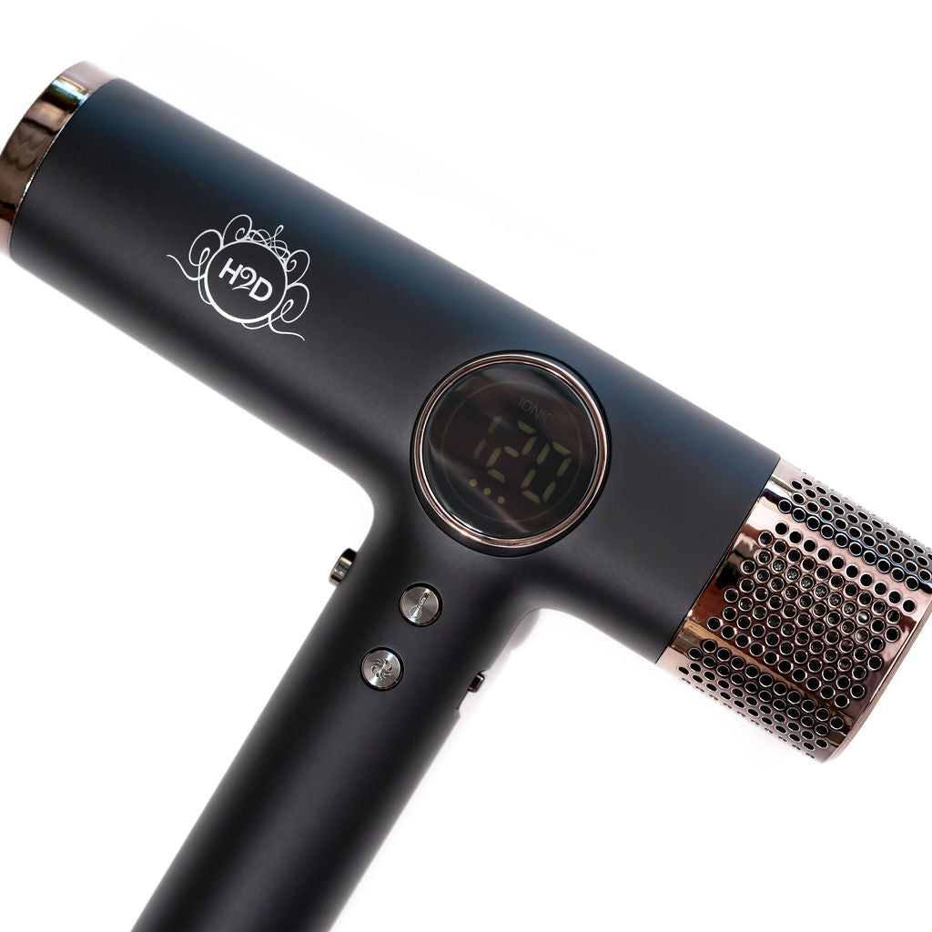 H2D Xtreme 4-in-1 Hair Dryer + Styler - Black-Icon Haircare and beauty NZ-10