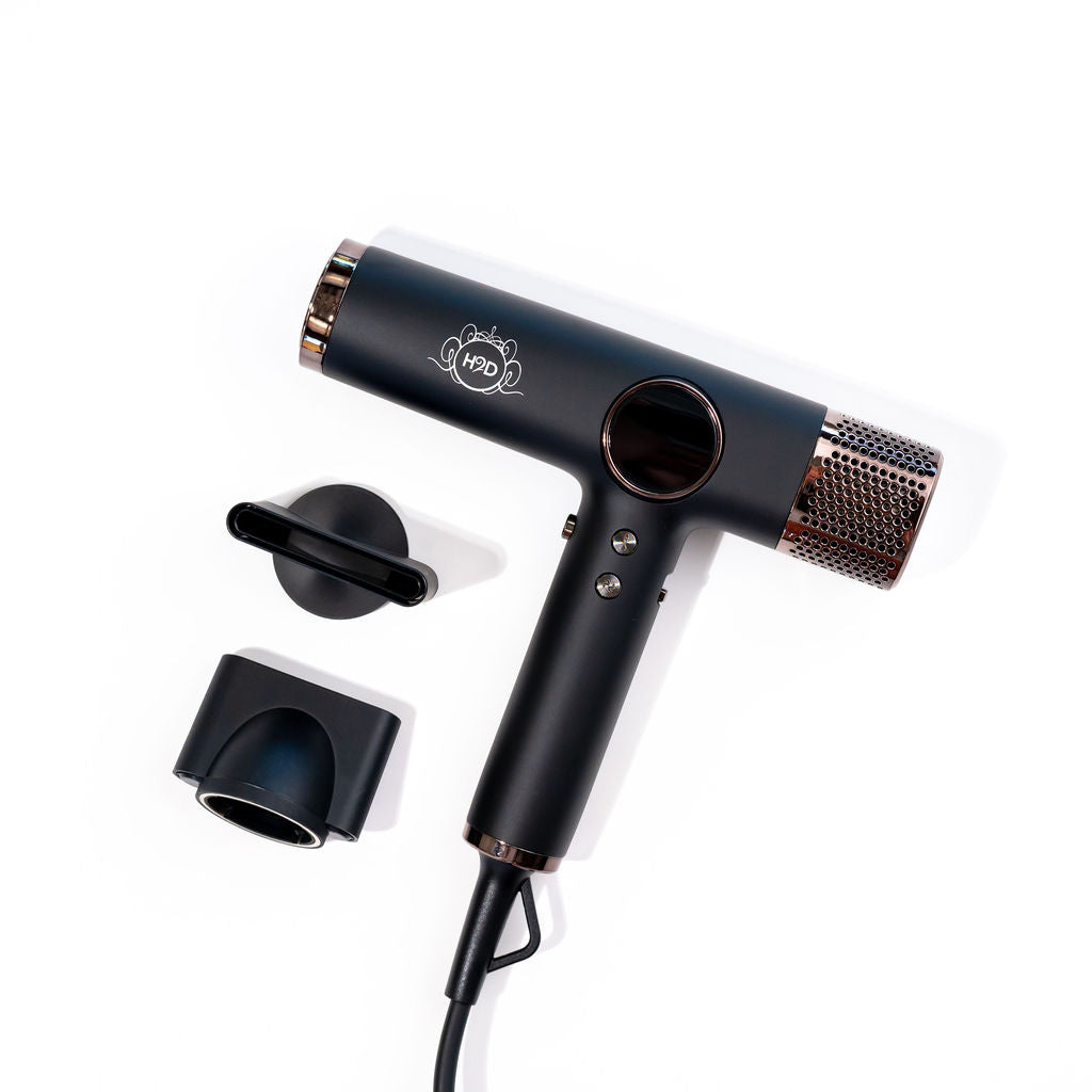 H2D Xtreme 4-in-1 Hair Dryer + Styler - Black-Icon Haircare and beauty NZ-7