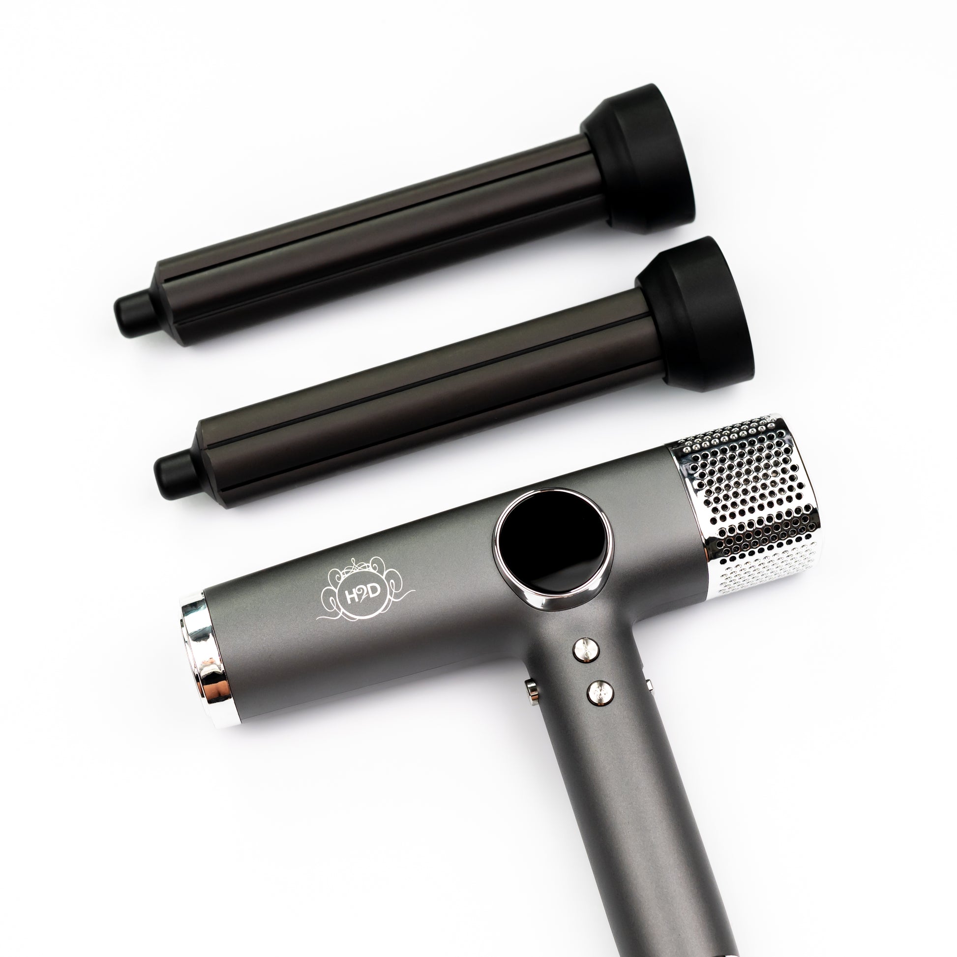 H2D Xtreme 4-in-1 Hair Dryer + Styler - Space Grey-Icon Haircare and beauty NZ-9