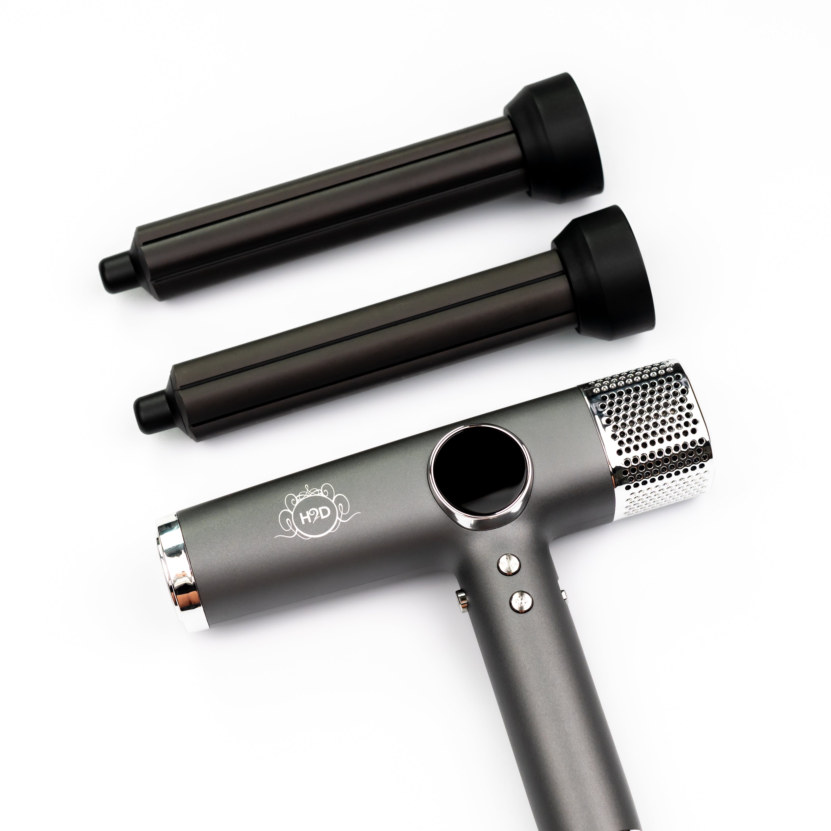 H2D Xtreme 4-in-1 Hair Dryer + Styler - Space Grey-Icon Haircare and beauty NZ-9