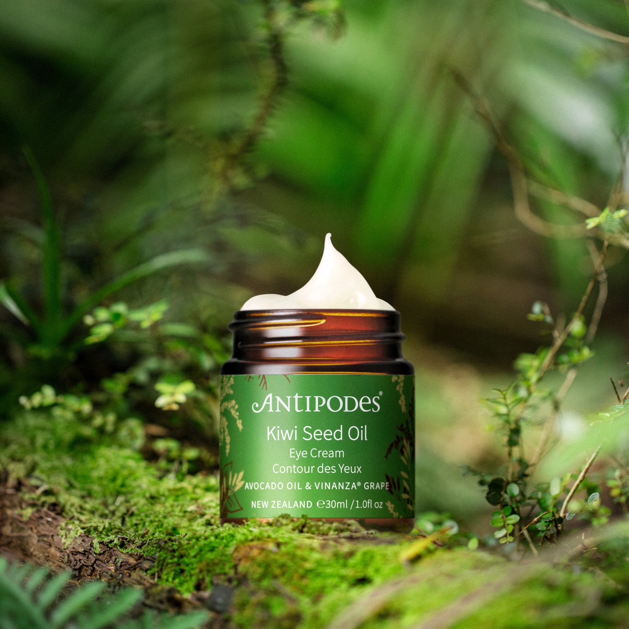 Antipodes Kiwi Seed Oil Eye Cream 30ml jar