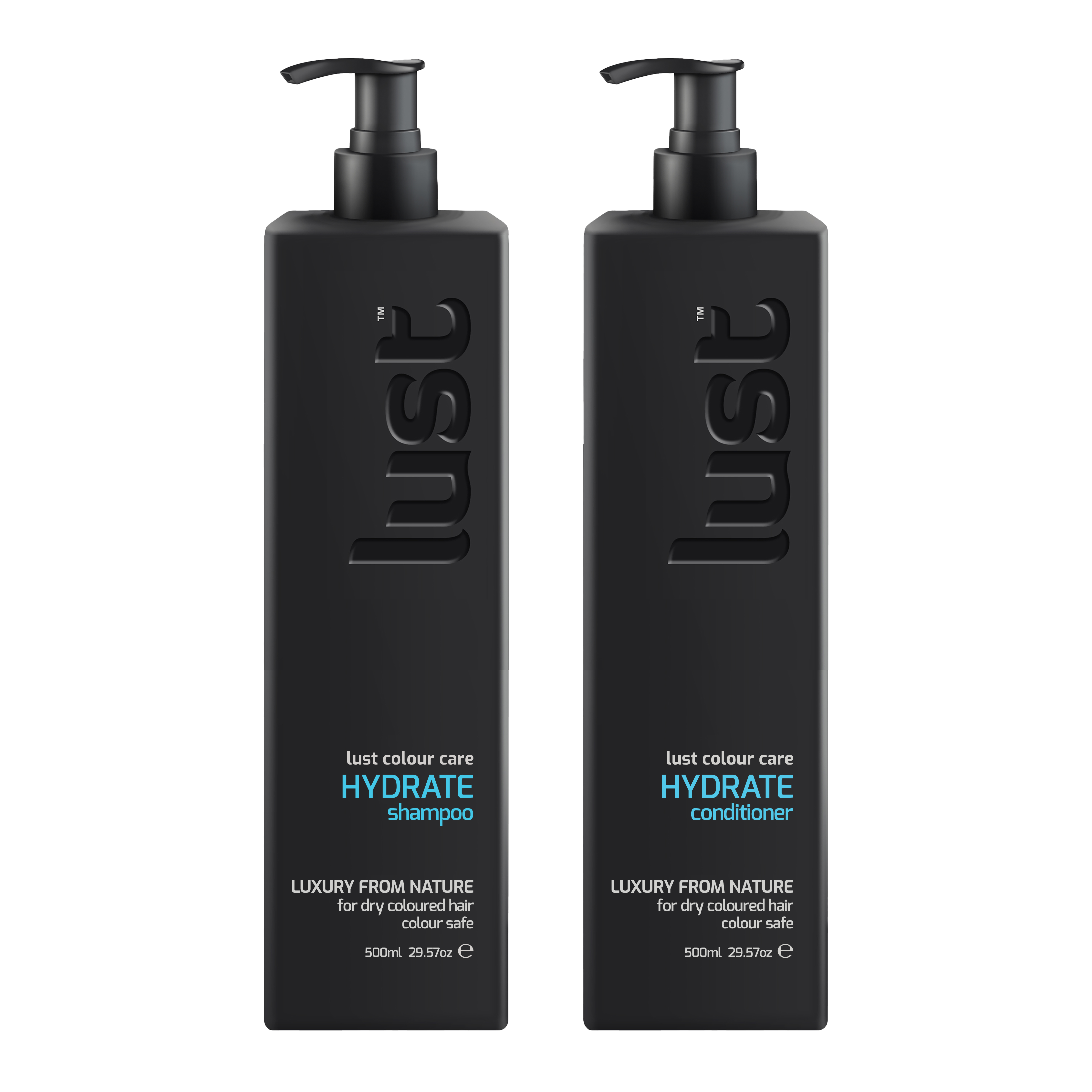 Lust Haircare Hydrate Shampoo & Conditioner Duo 500ml