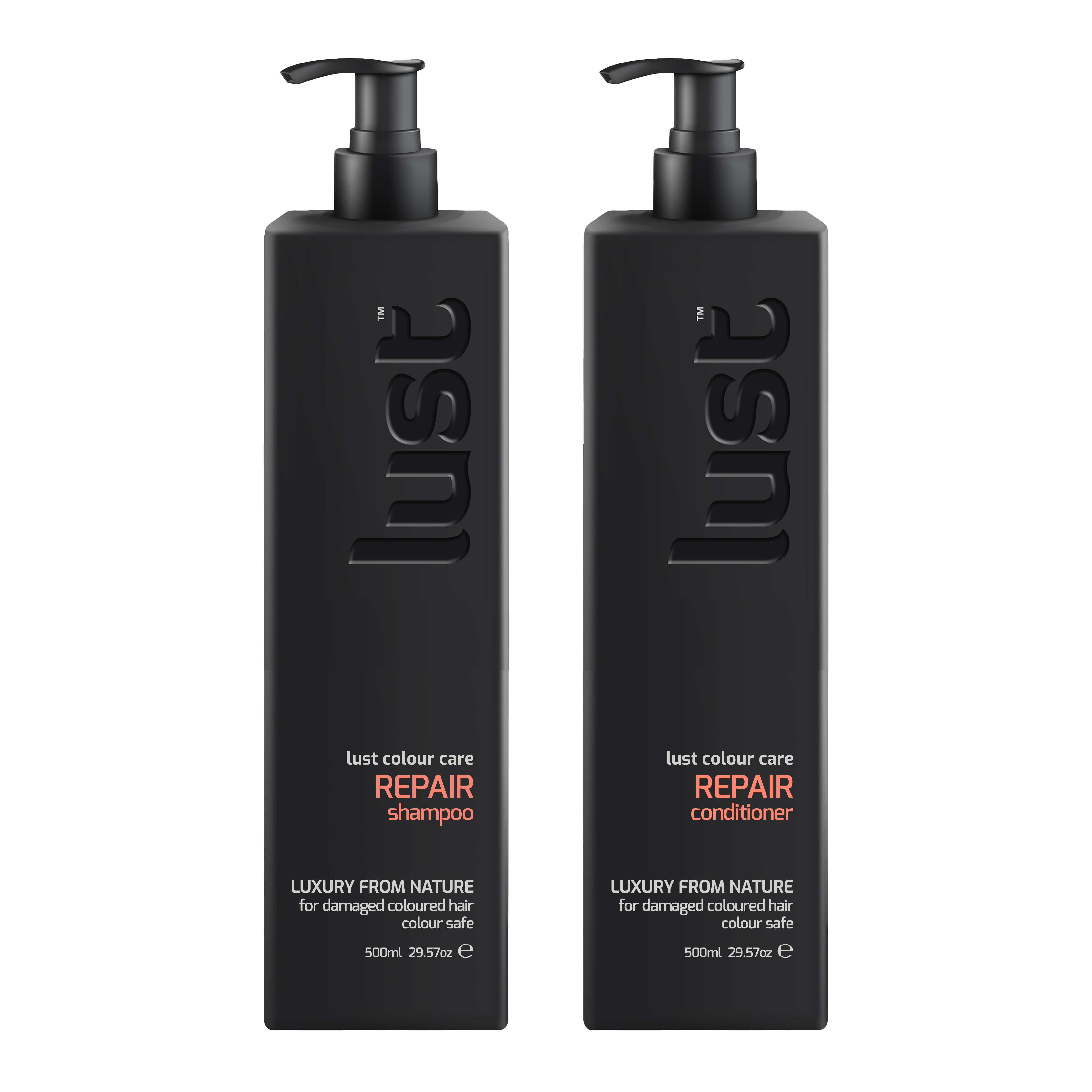 Lust Haircare Repair Shampoo & Conditioner Duo 500ml