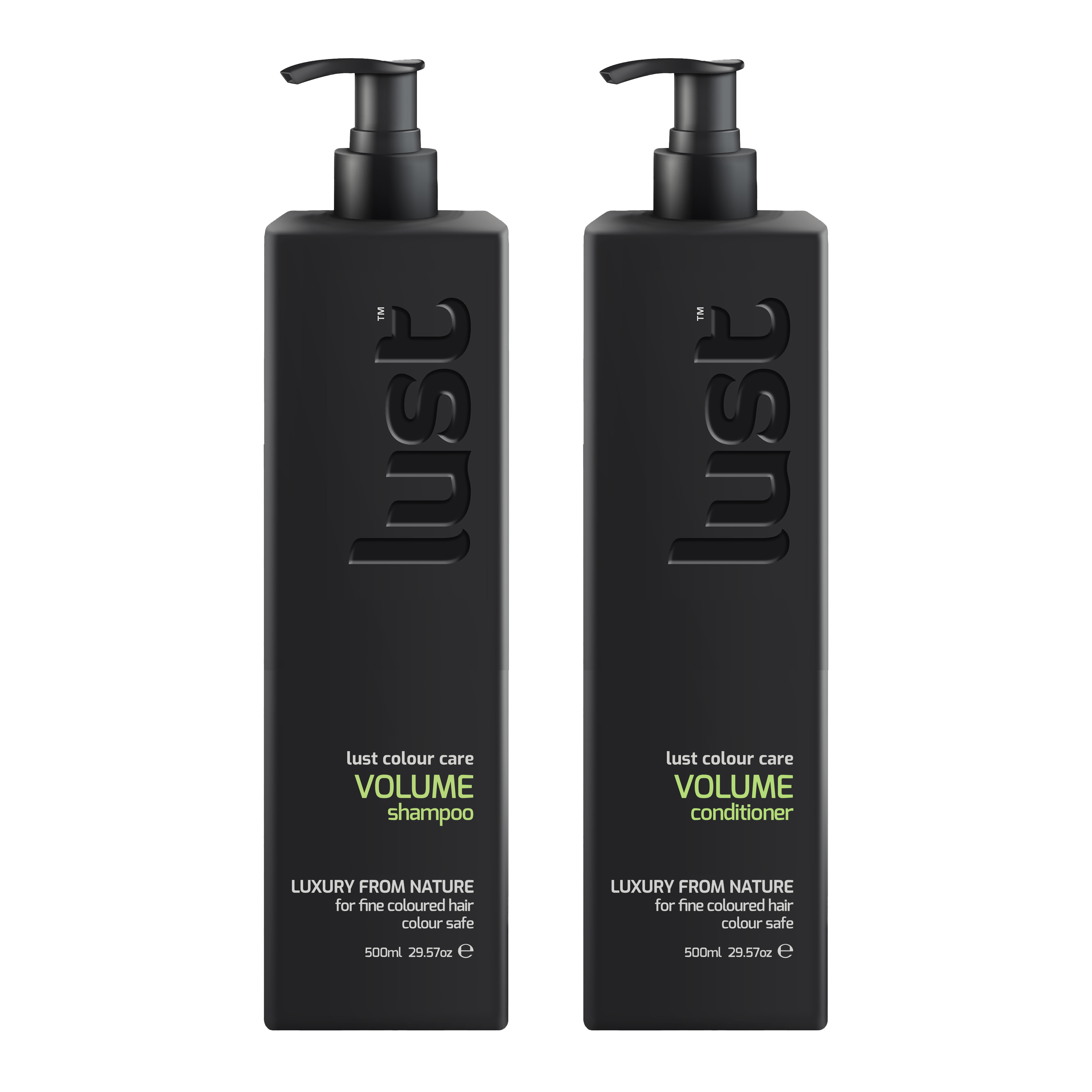 Lust Haircare Volume Shampoo & Conditioner Duo 500ml