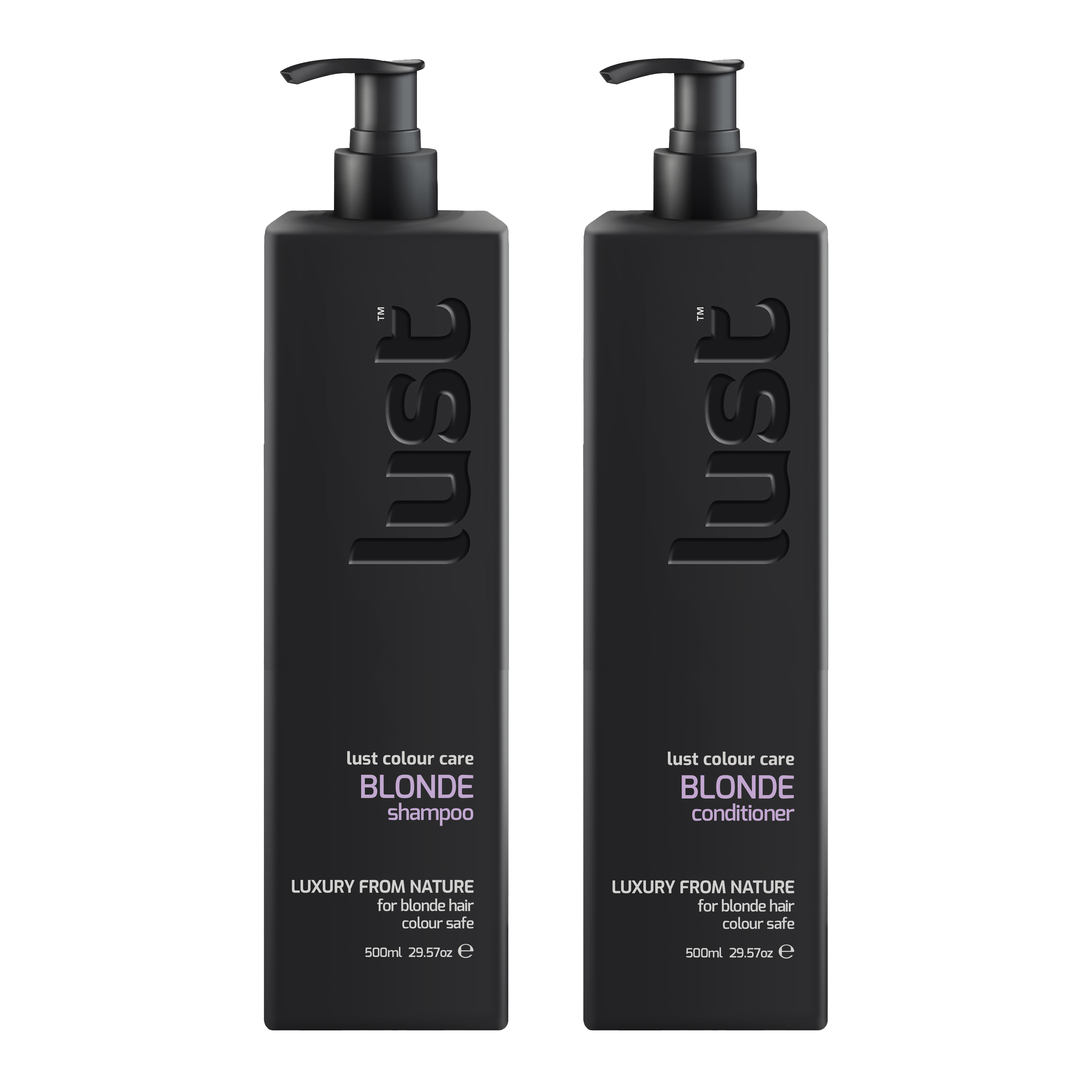 Lust Haircare Blonde Shampoo & Conditioner Duo 500ml