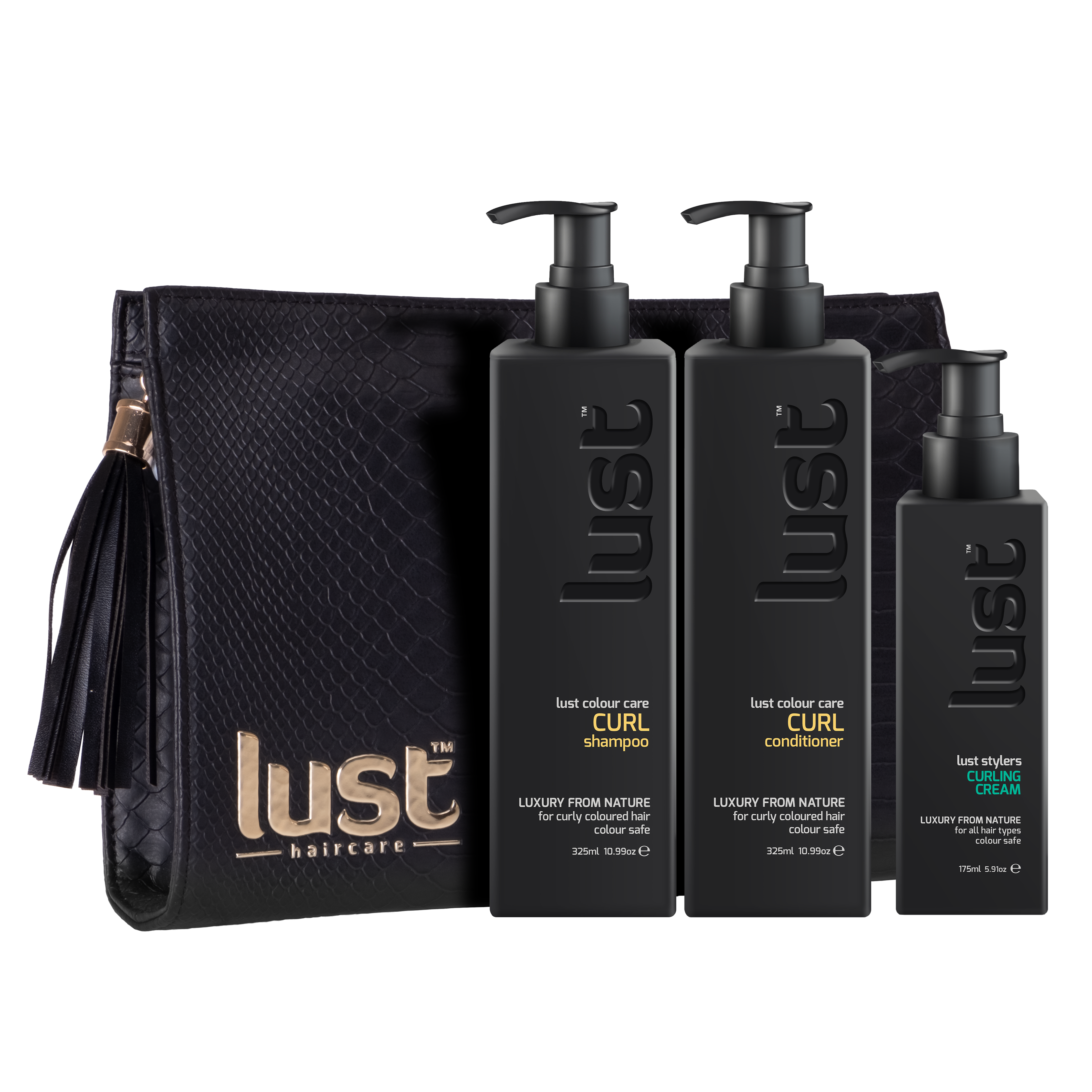 Lust Haircare Curl & Curling Cream Gift Set