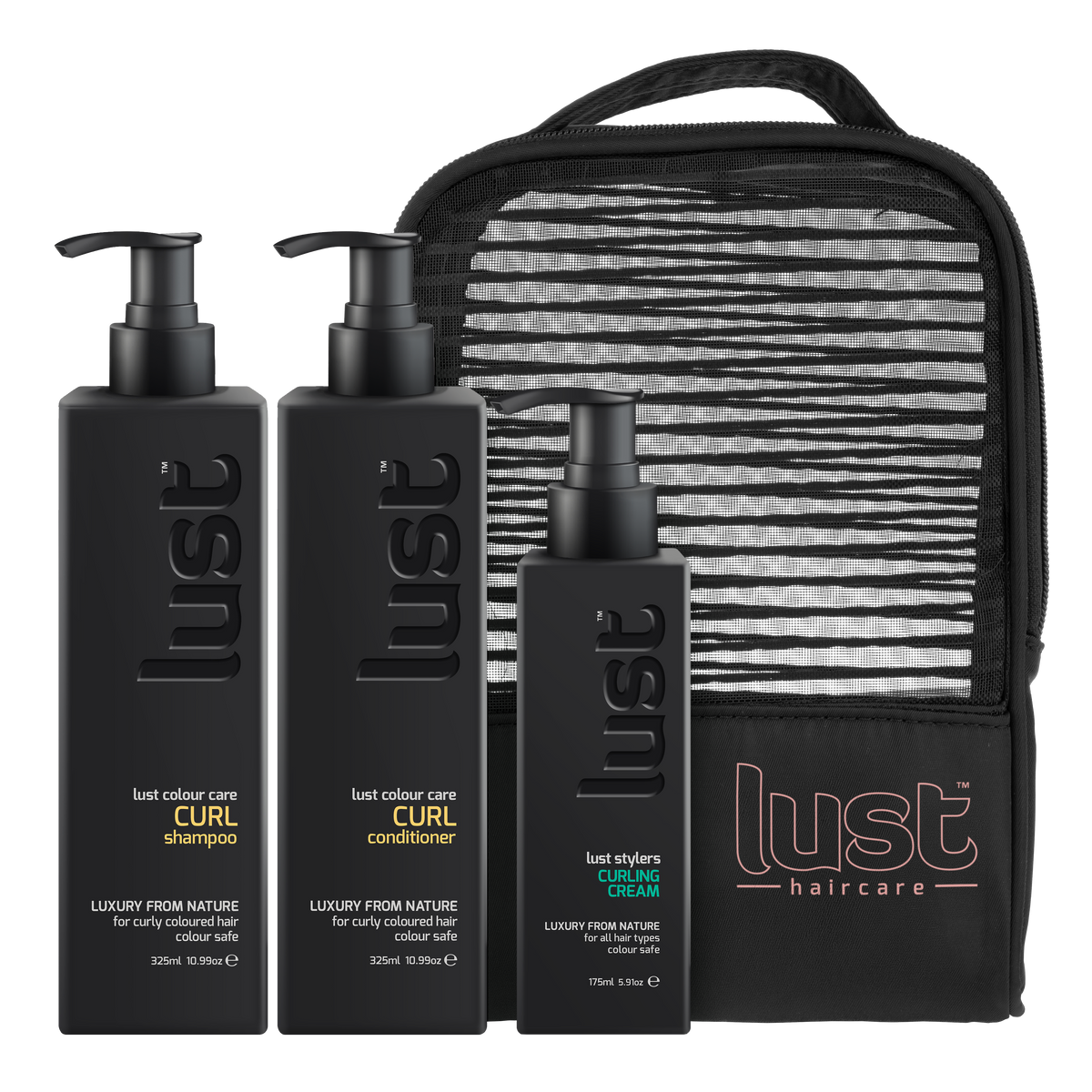 Lust Haircare Curl & Curling Cream Gift Pack