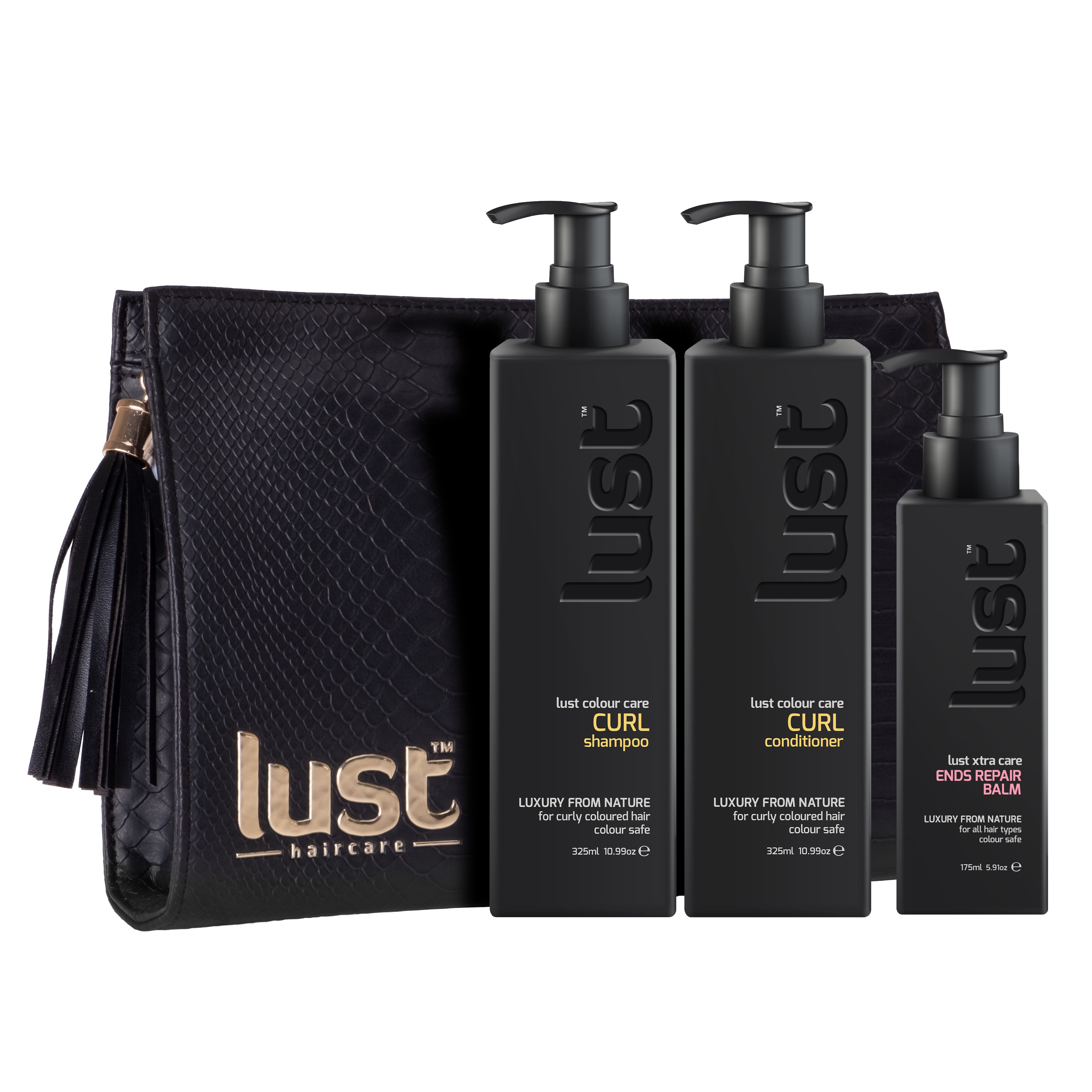 Lust Haircare Curl & Ends Repair Balm Gift Set