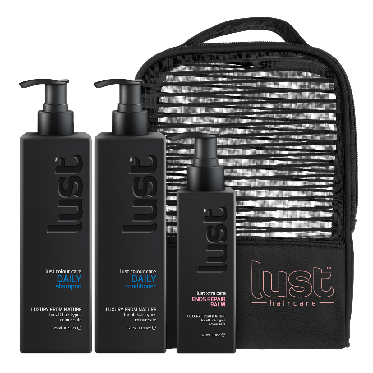 Lust Haircare Daily & Ends Repair Balm Gift Pack