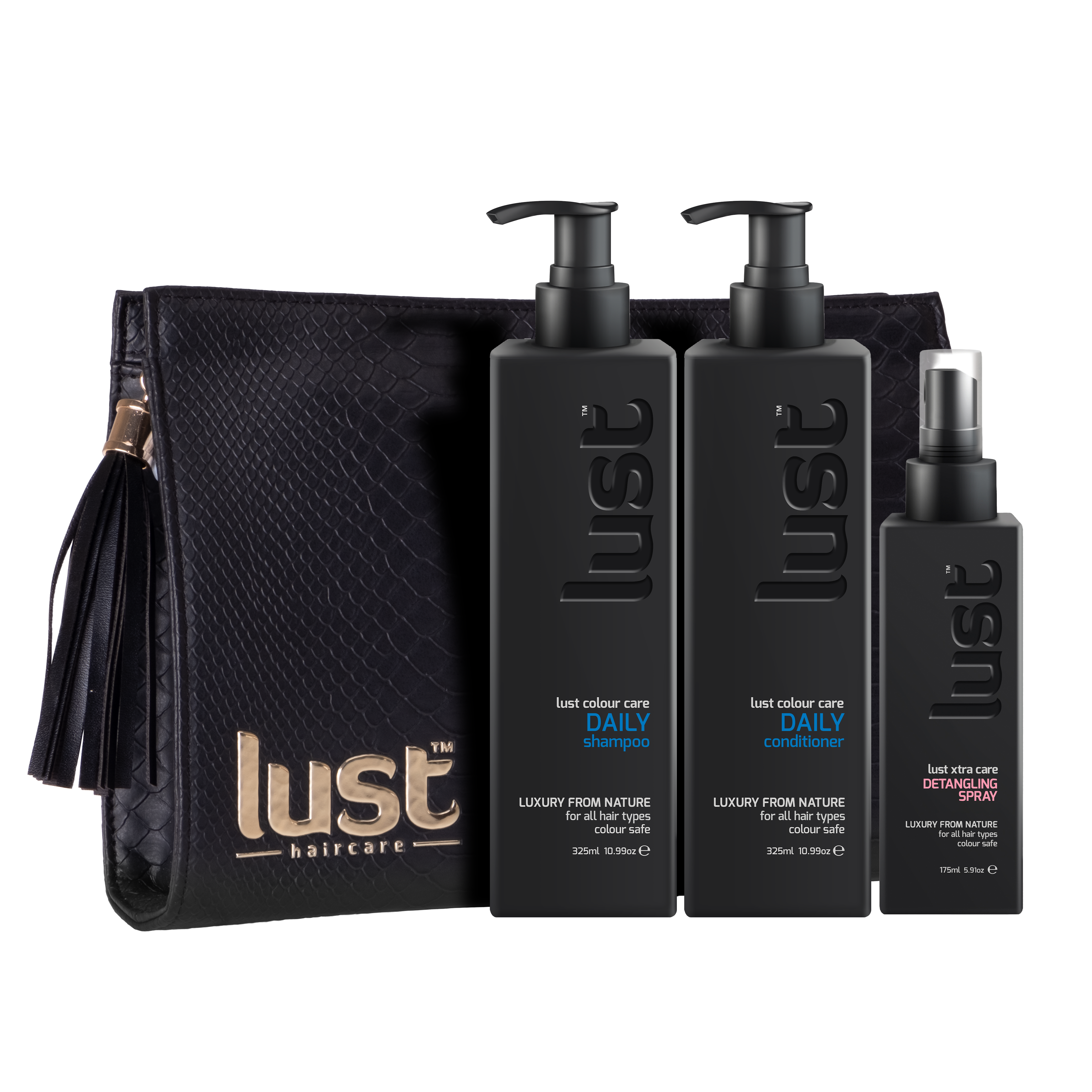 Lust Haircare Daily & Detangling Spray Gift Set