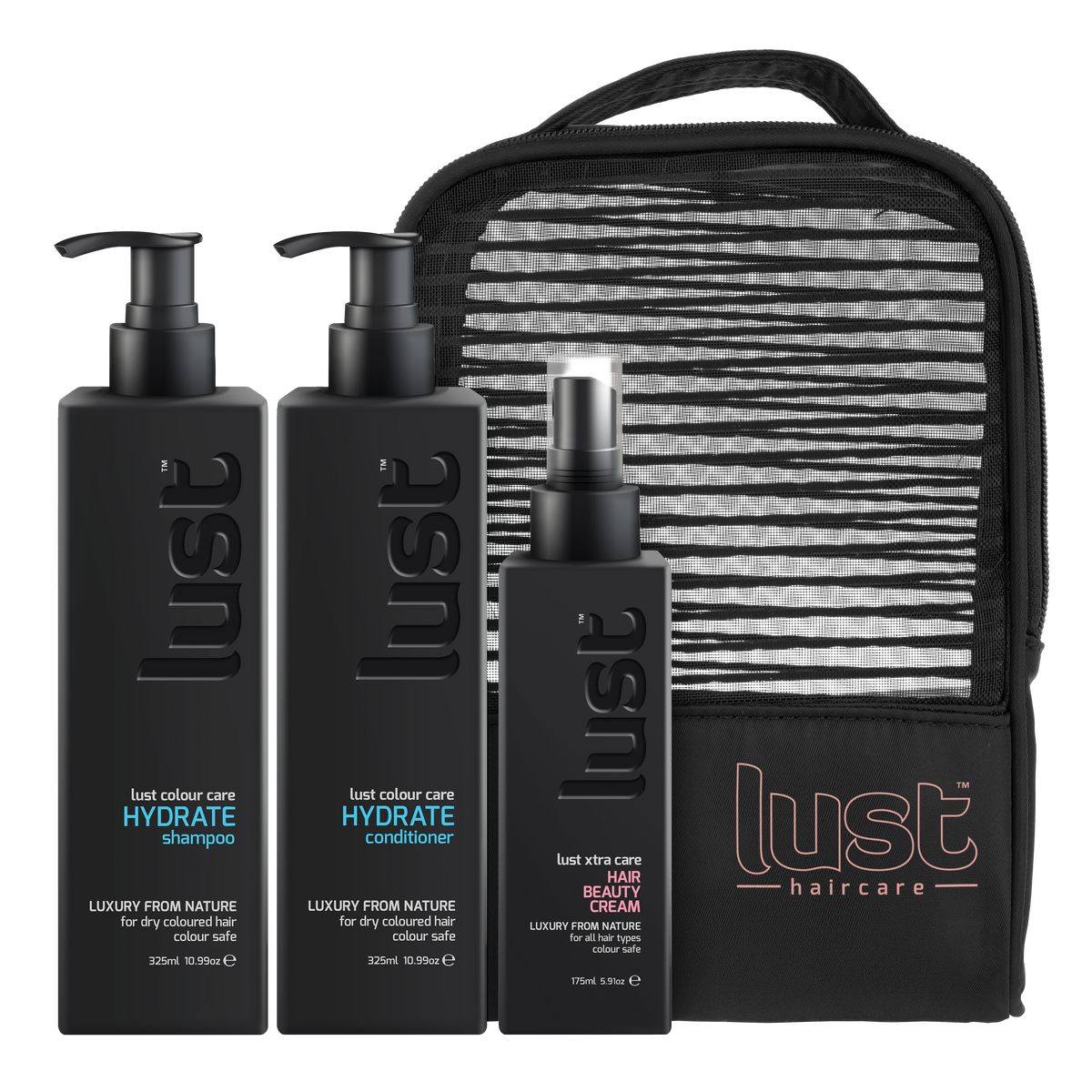 Lust Haircare Hydrate & Hair Beauty Cream Gift Pack