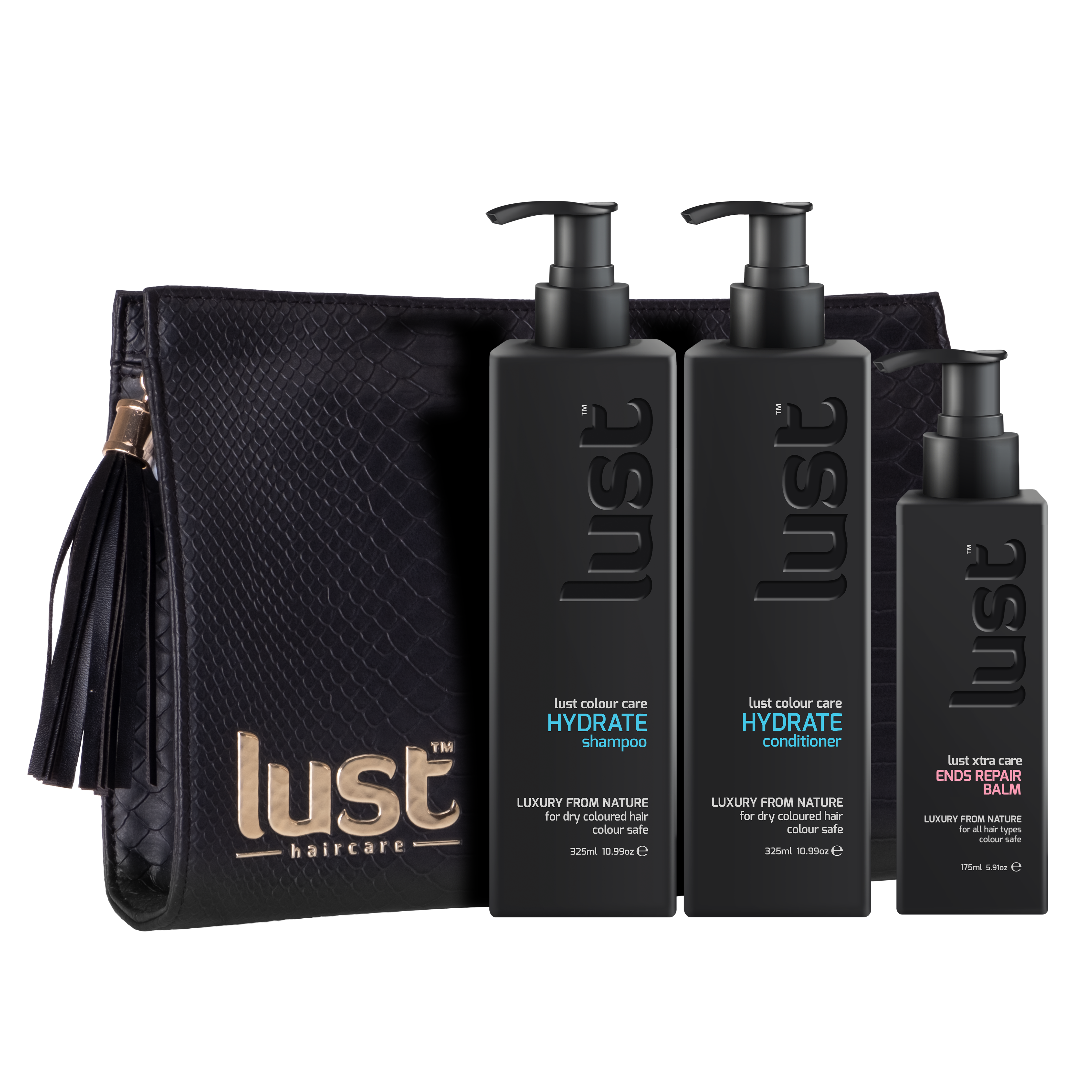 Lust Haircare Hydrate & Ends Repair Gift Set