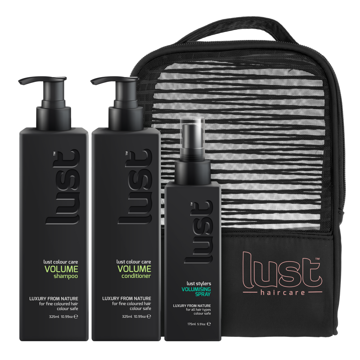 Lust Haircare Volume & Volumising Spray Gift Pack